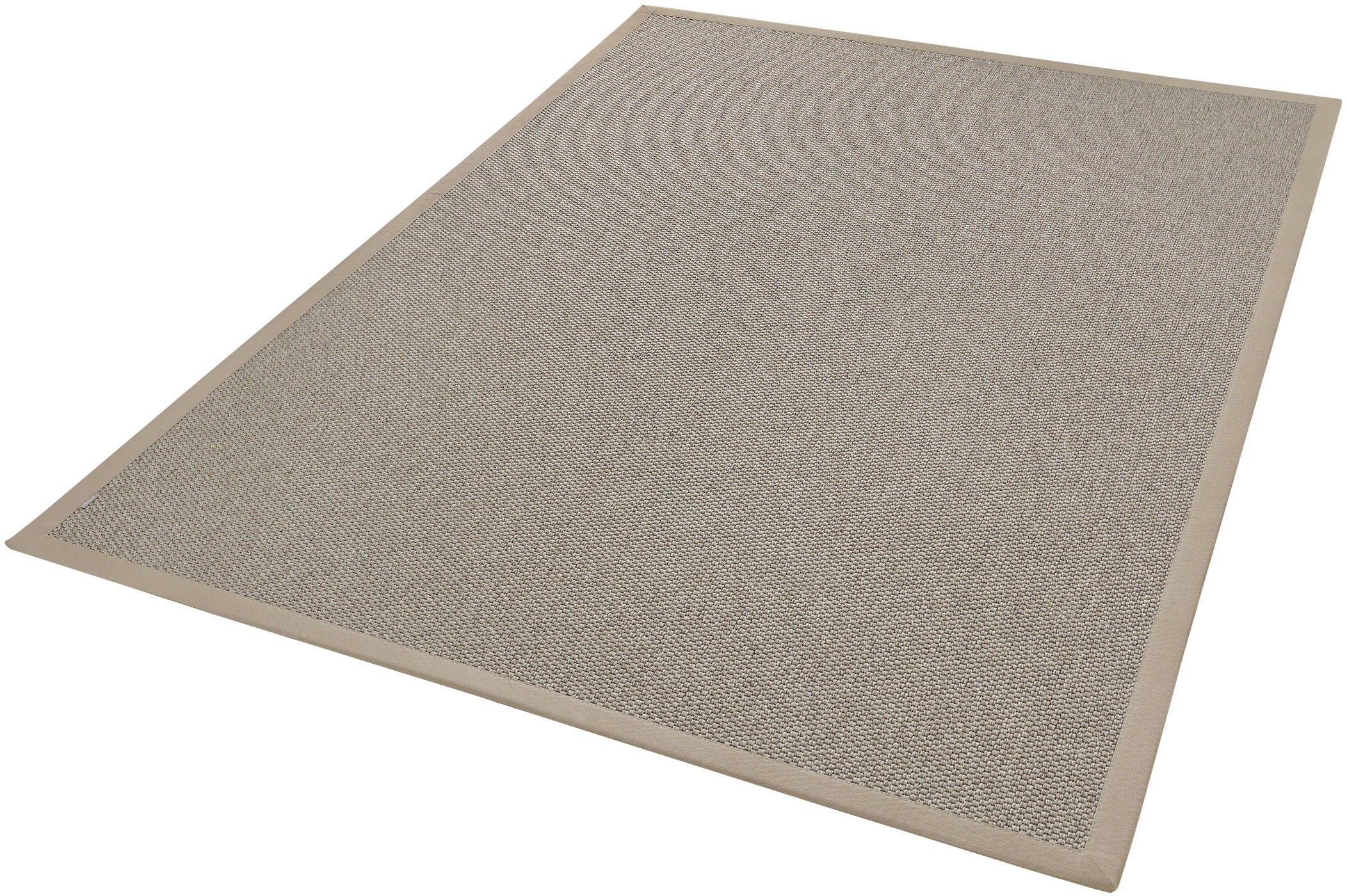 DEKOWE Teppich "Naturana Panama Spezial", B : 180cm 1 Stk., 8mm, L: 200cm, beige, Wohnzimmer, Teppiche, Flachgewebe, meliert, Sisal-Optik, mit