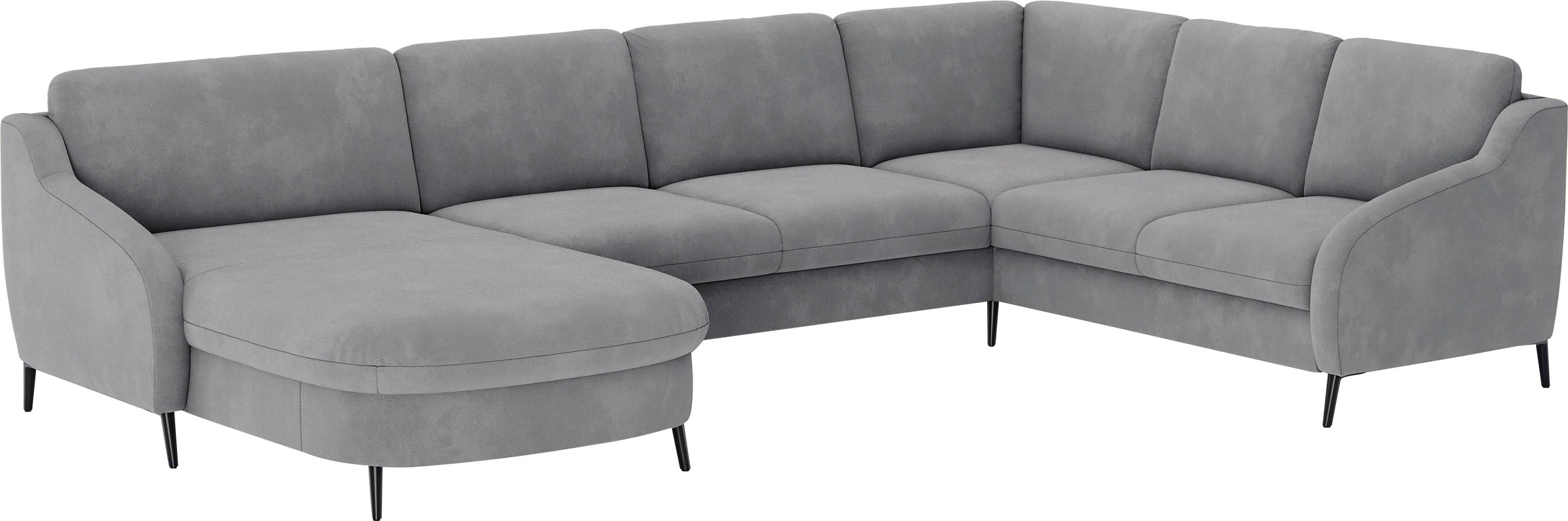 Thumbnail - sit&more Wohnlandschaft "Soul U-Form", wahlweise mit Bettfunktion und Bettkasten oder Schubkasten