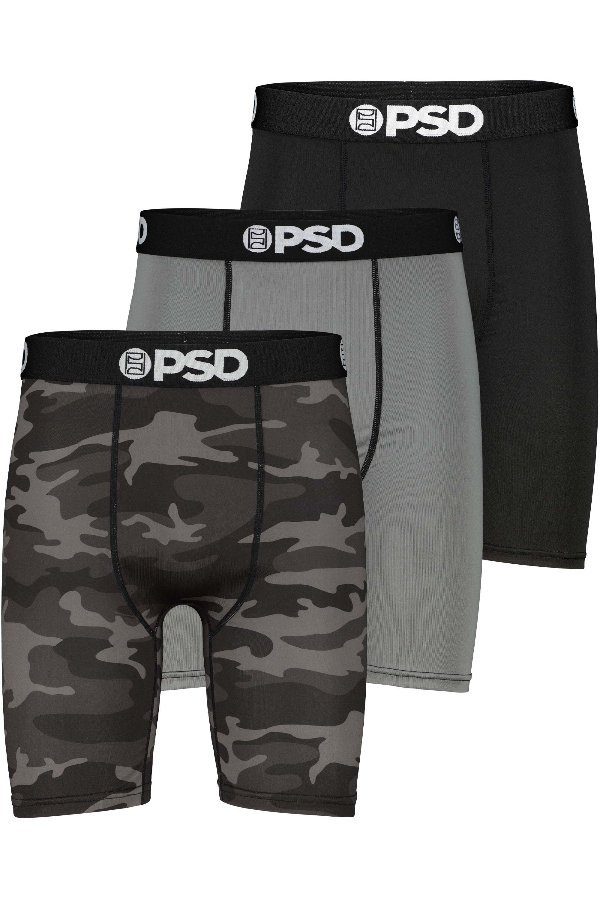 PSD Boxershorts "3 PACK - NIGHT CAMO Herren"