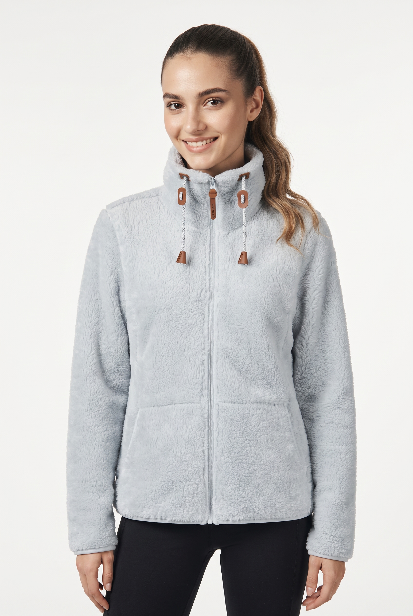 Icepeak Fleecejacke "ICEPEAK COLONY" sportlicher Stil, mit Reißverschluss, schnell trocknendes Material
