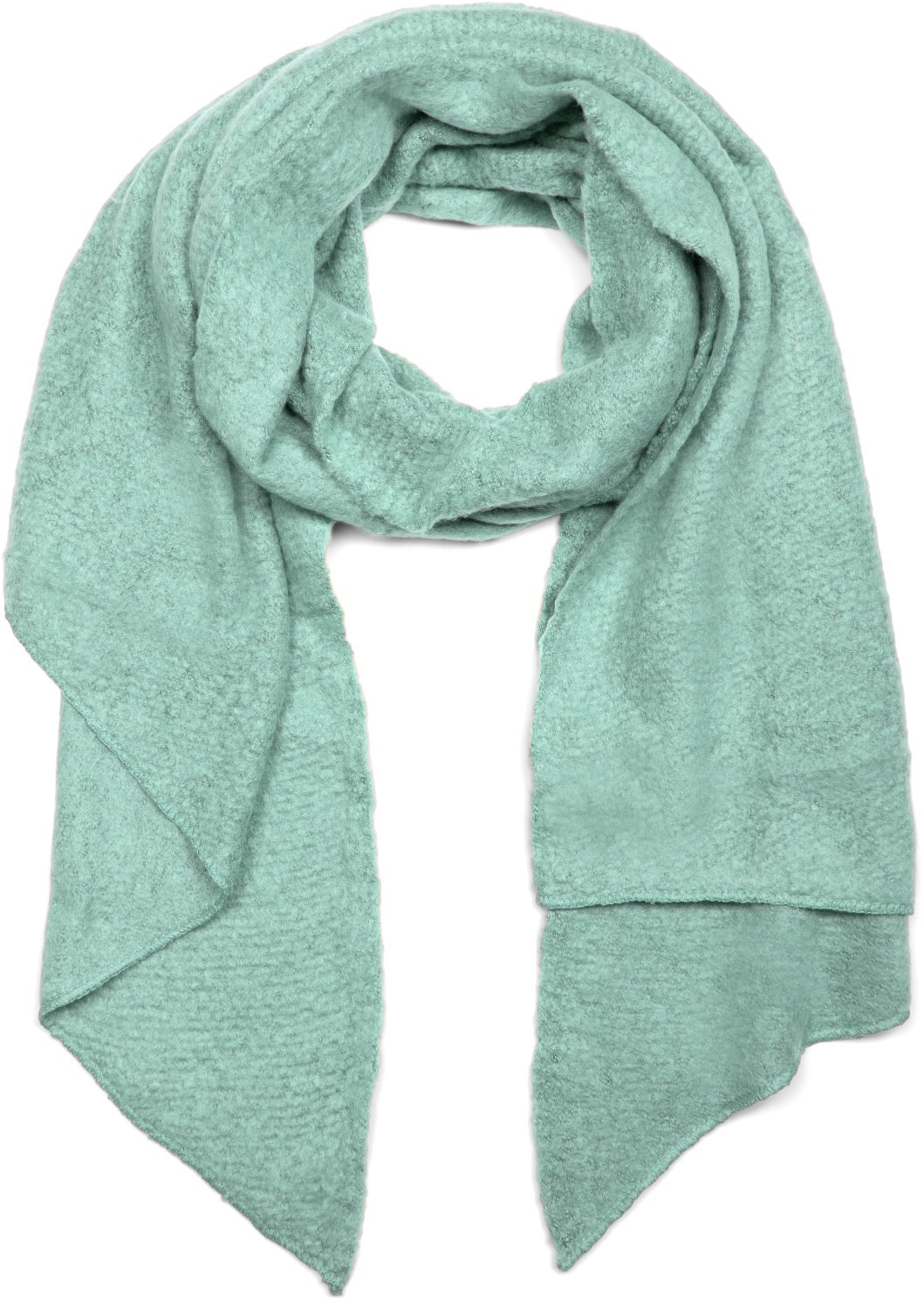 styleBREAKER XXL-Schal "Asymmetrischer unifarbener Web Schal" 1 Stk. günstig online kaufen