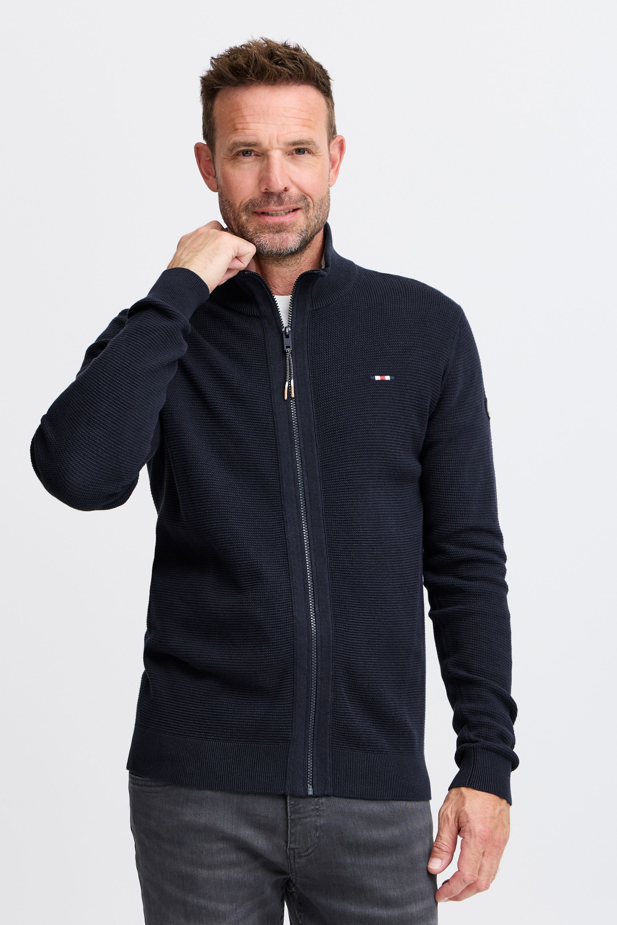 FQ1924 Strickjacke "FQ1924 FQKYLE structure cardigan" günstig online kaufen