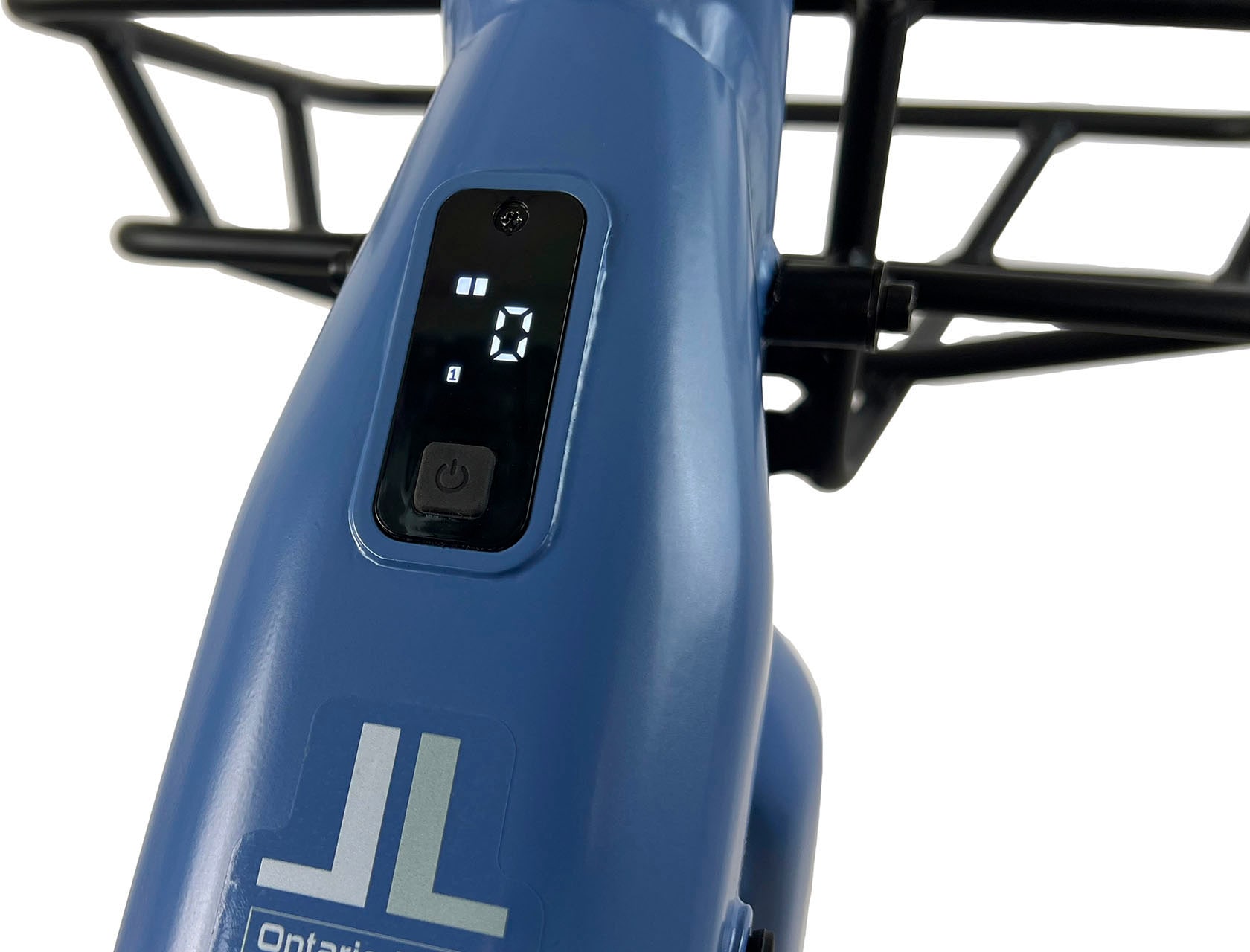 LLobe »CityVenture E-Bike 27,5" Ontario RM, blau« 2 Gang Nabenschaltung Heckmotor 250 W