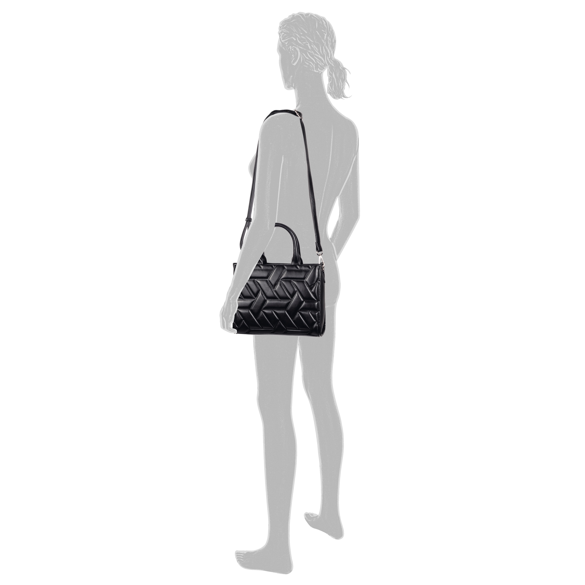 TOM TAILOR Shopper »Amela«, in einem soft wattierten Design mit geradlinigen Formen