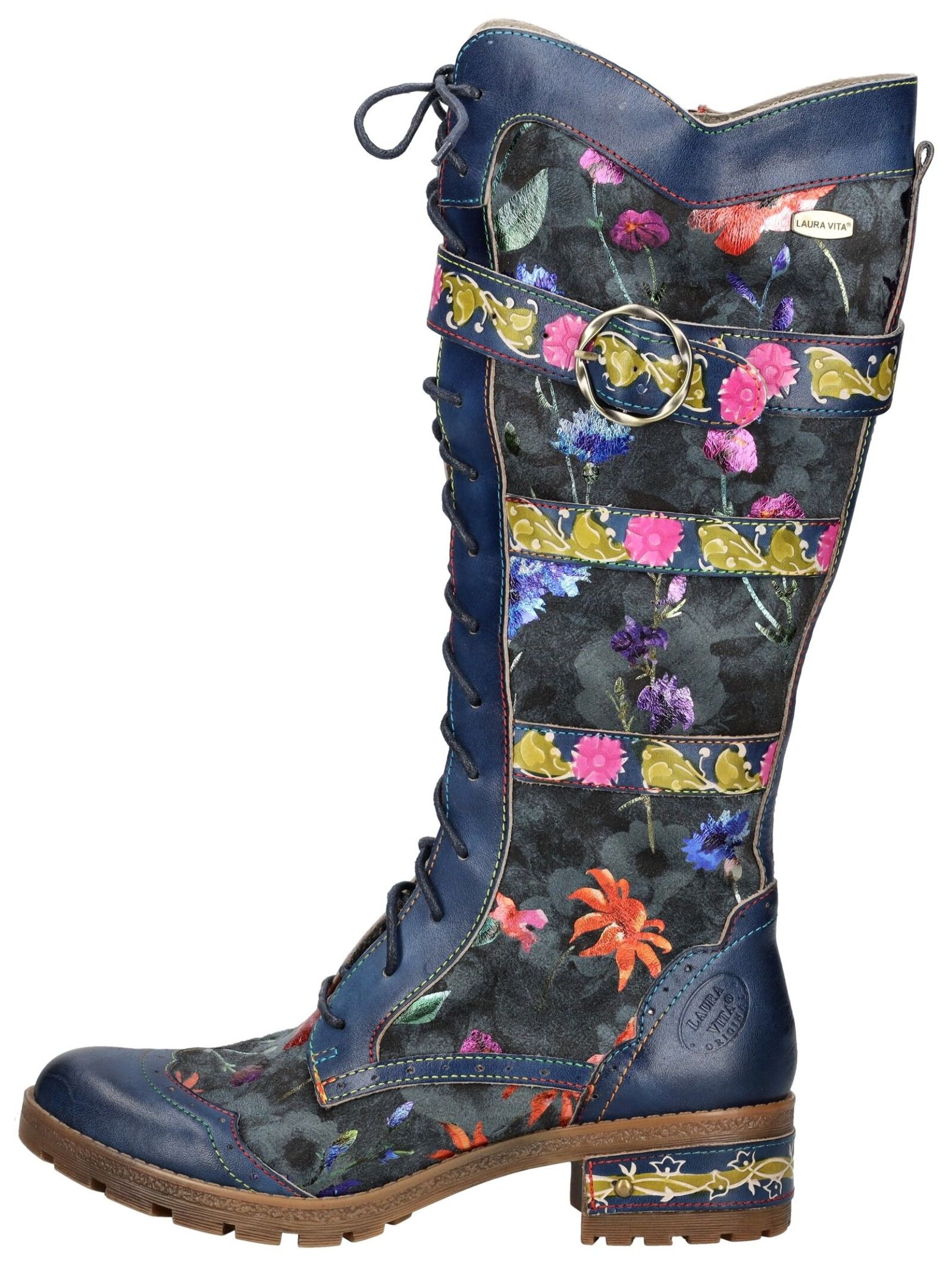 LAURA VITA Schnürstiefel »LAURA VITA Stiefel Leder/Textil«