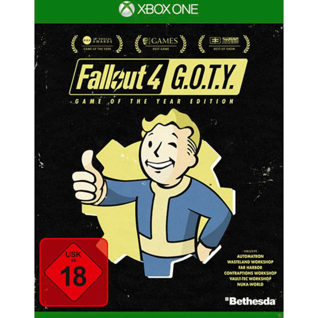 Bethesda Spielesoftware »Fallout 4 GOTY Steelbook Edition«, Xbox One