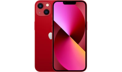Smartphone »iPhone 13«, Red, 15,4 cm/6,1 Zoll, 128 GB Speicherplatz, 12 MP Kamera