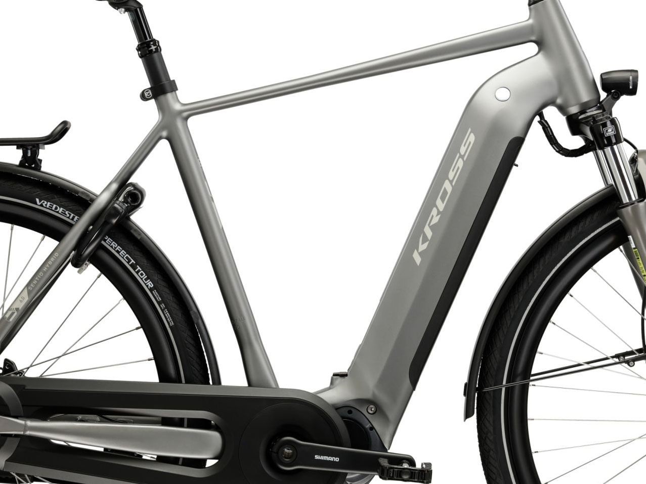 Kross »E-Citybike Damen Sentio 6.0 28" rot« 8 Gang Shimano Nexus Schaltwerk Nabenschaltung Mittelmotor 250 W Pedelec, Elektrofahrrad für Damen und Herren