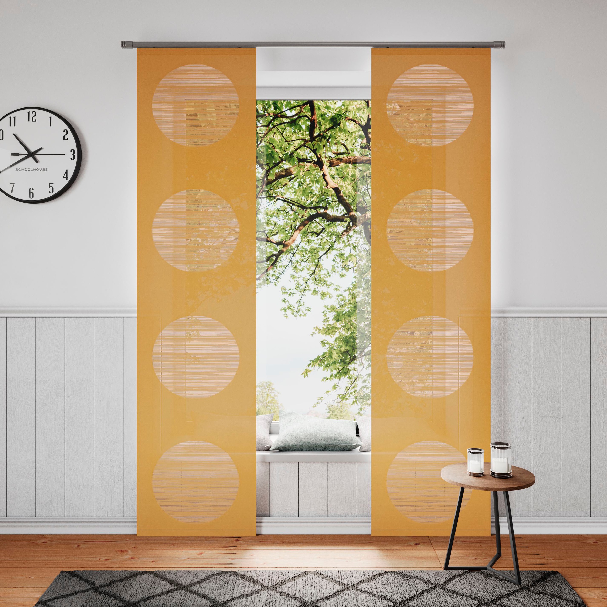 Neutex for you Schiebegardine "Padova" Klettband 1 Stk. tlg. inkl. Befestig günstig online kaufen