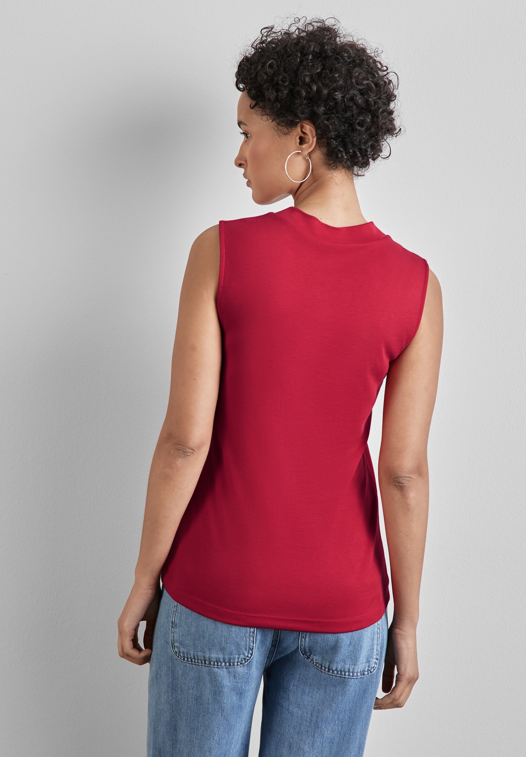 STREET ONE T-Shirt, in Unifarbe