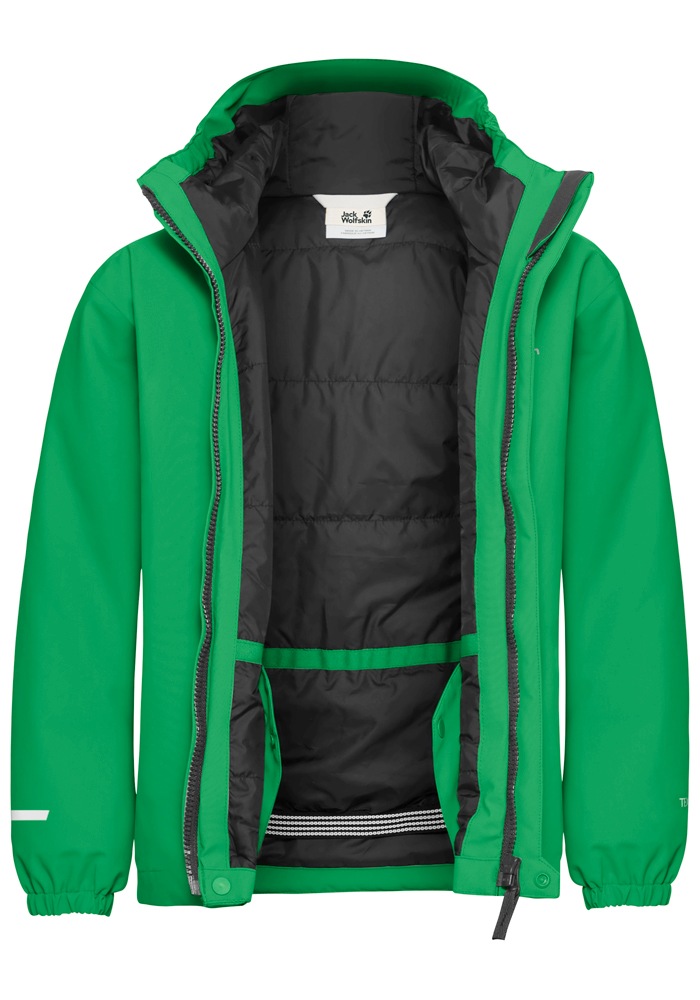 Jack Wolfskin Skijacke »FLOWLINE JKT KIDS«, mit Kapuze