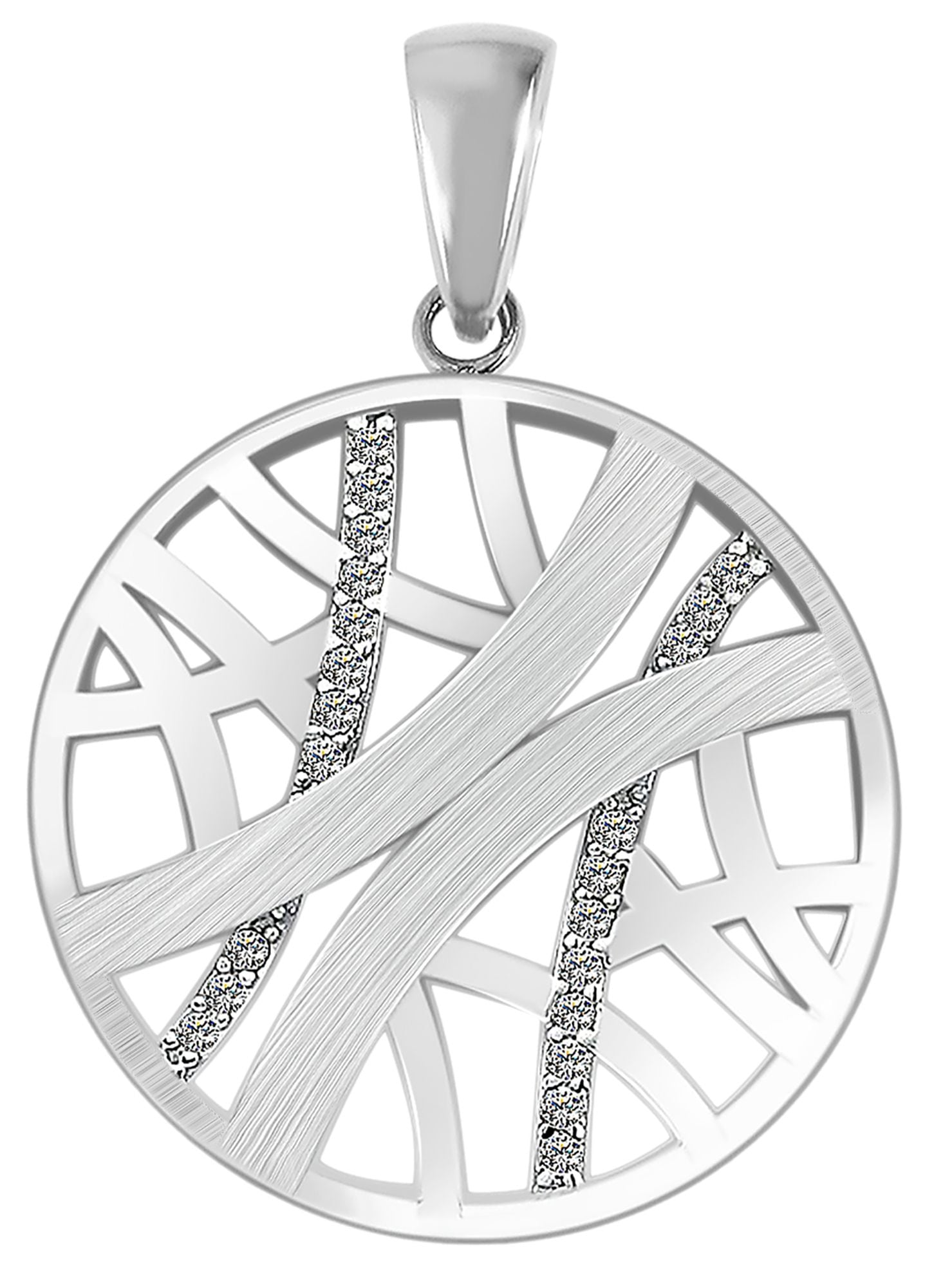 Adelia´s Kettenanhänger »Damen Anhänger aus 925 Silber mit Zirkonia«  Perfekt als Geschenk für besondere Menschen