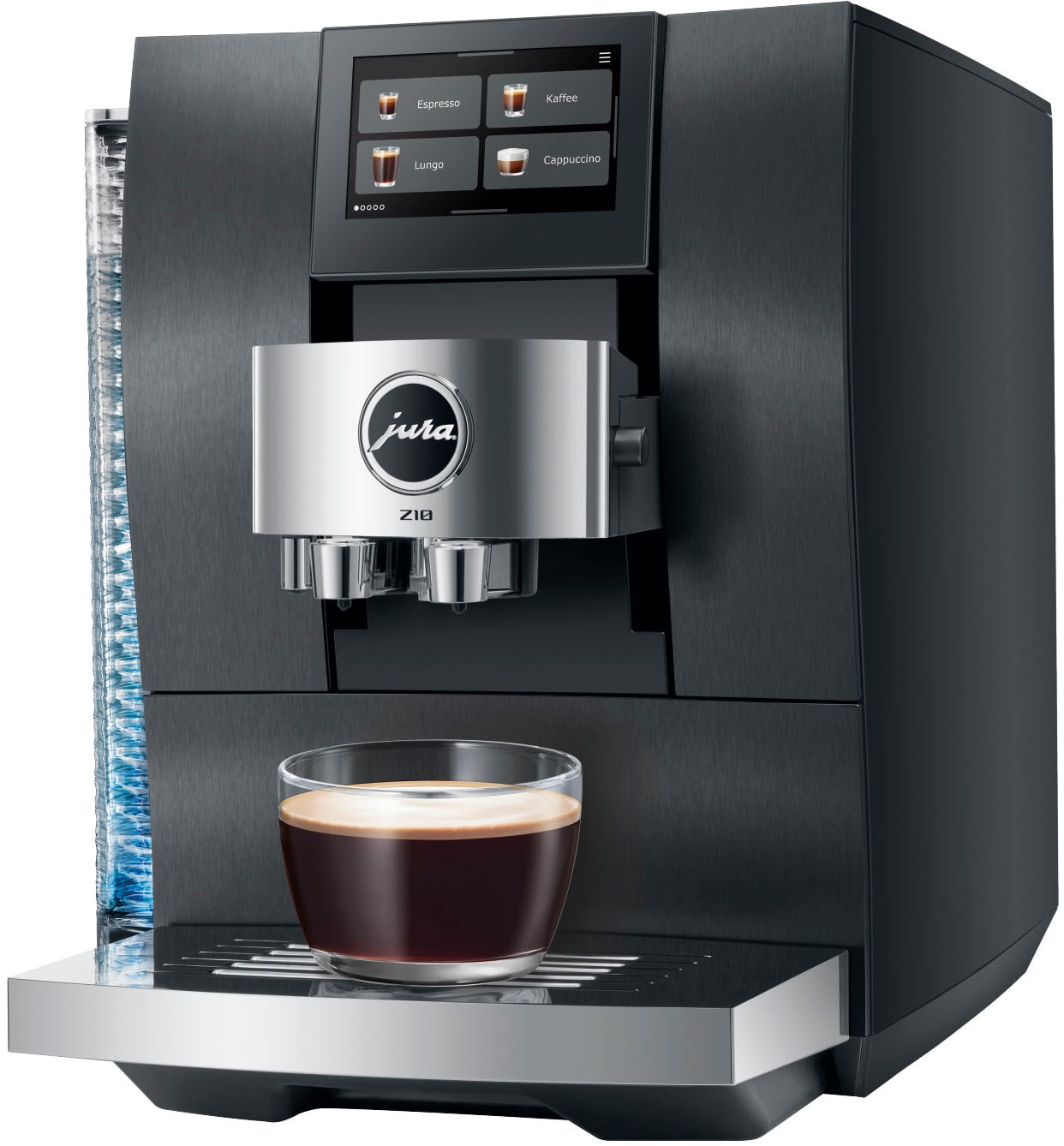 JURA Kaffeevollautomat »15609 Z10 Aluminium Black (EB)«