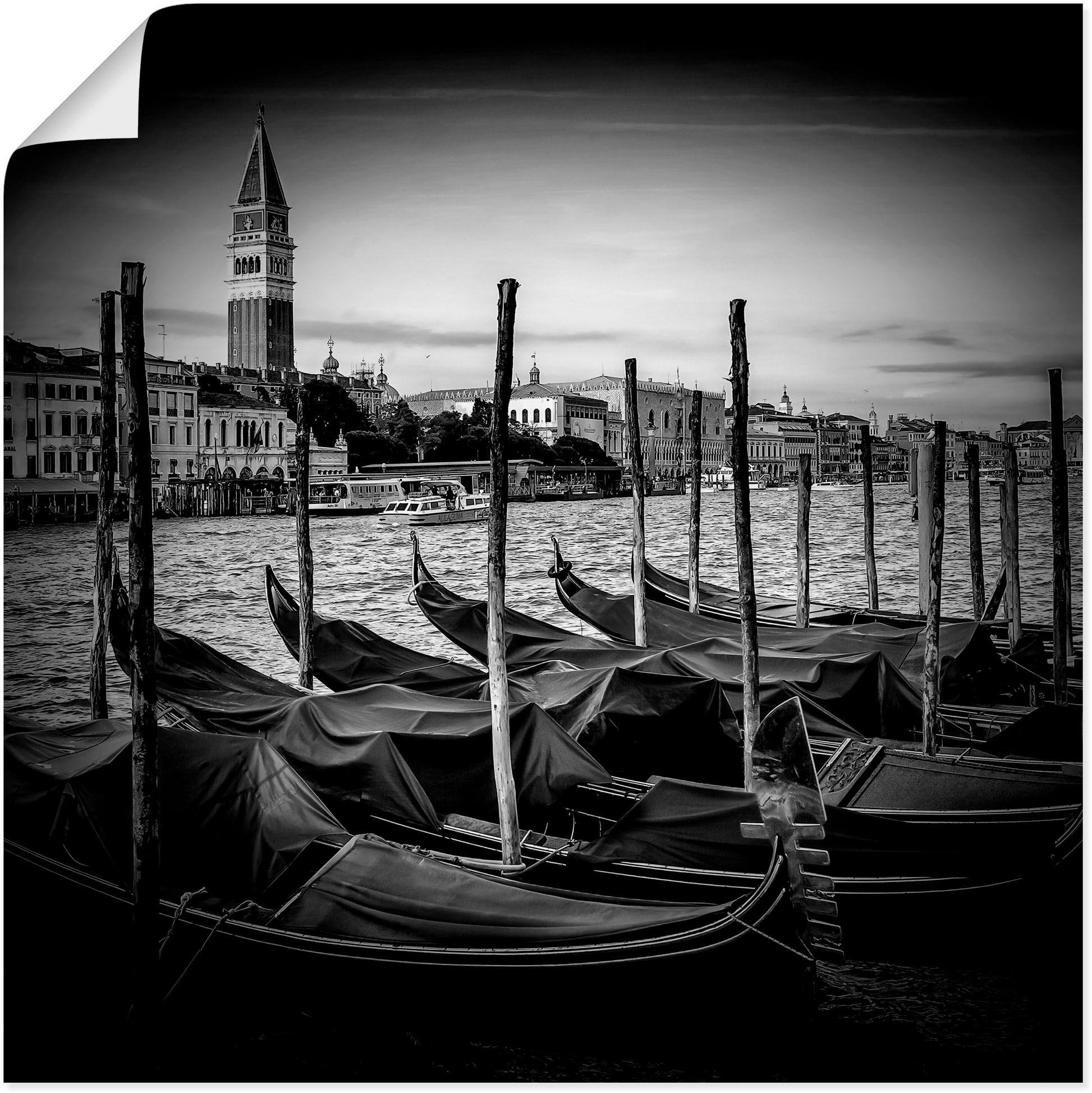 Artland Paveikslas »Venedig Canal Grande & Mar...