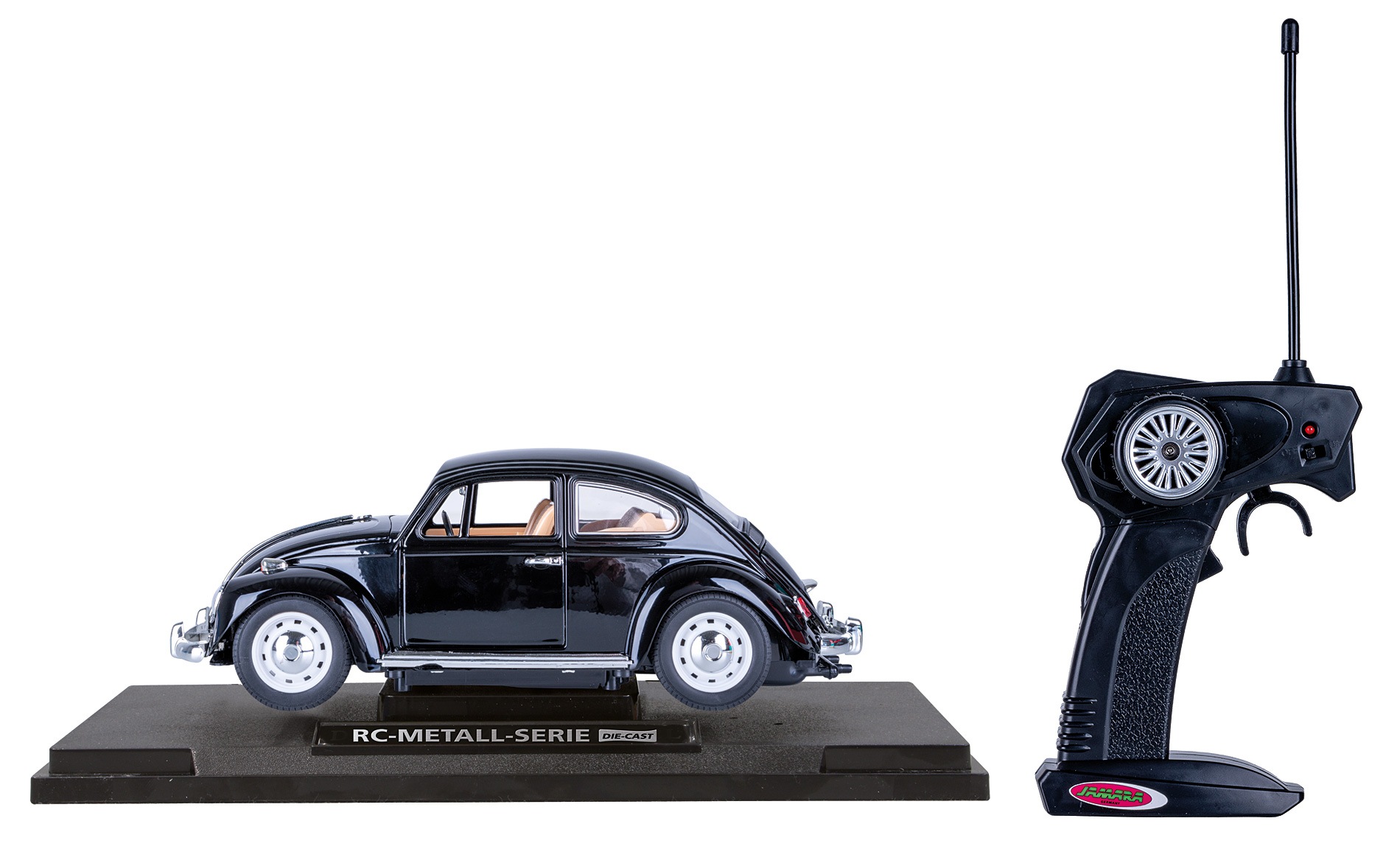 Jamara RC-Auto »VW Käfer RC Diecast 1:18 schwarz 27MHz«