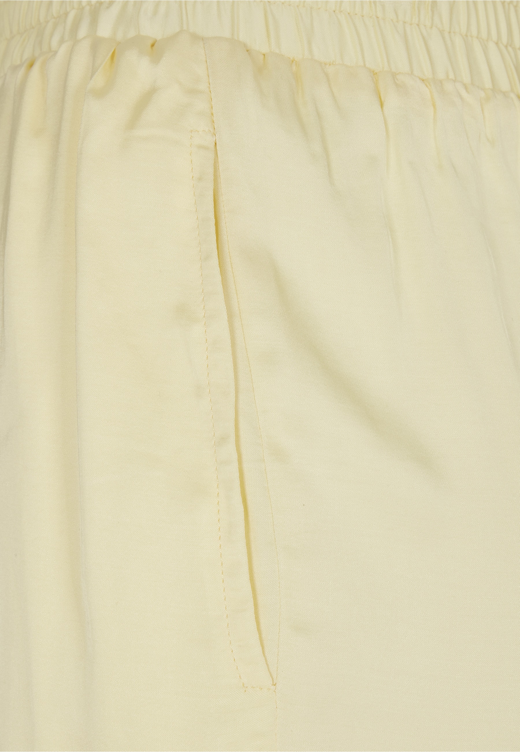 URBAN CLASSICS Shorts »Urban Classics Damen Ladies Viscose Satin Resort Shorts«