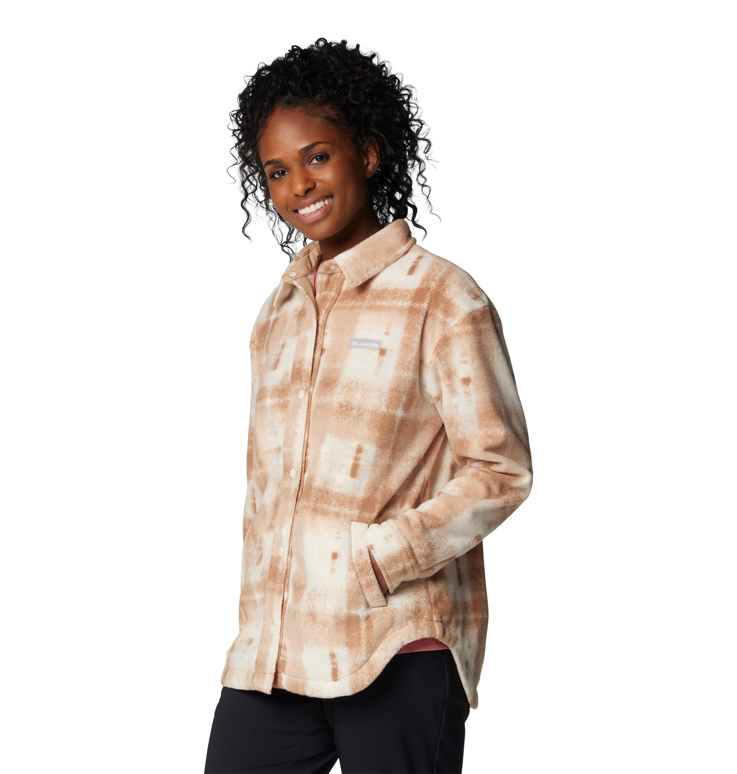 Columbia Karohemd »Benton Springs™ Shirt Jacket II«, (Statement-Muster mit klassischem Kragen), Hemdjacke