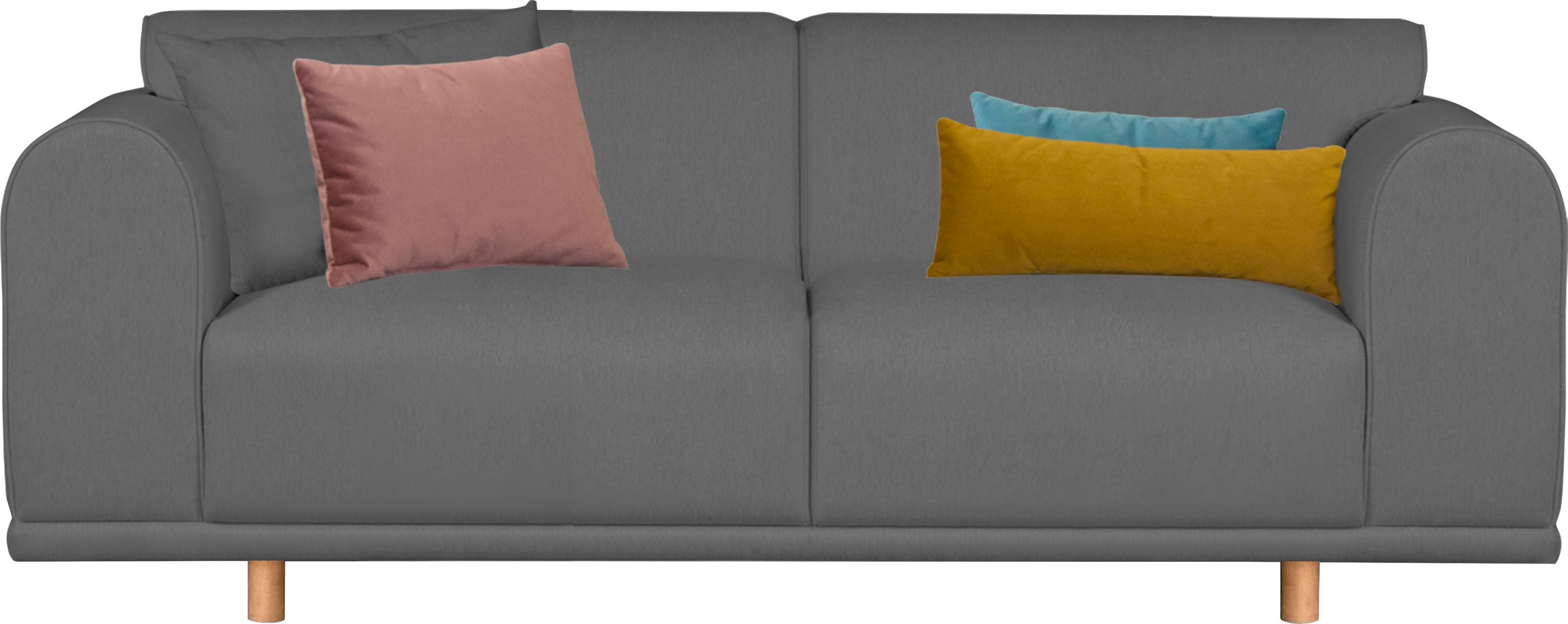andas 2-Sitzer »Maroon«, in skandinavischem Design, mit losen Kissen