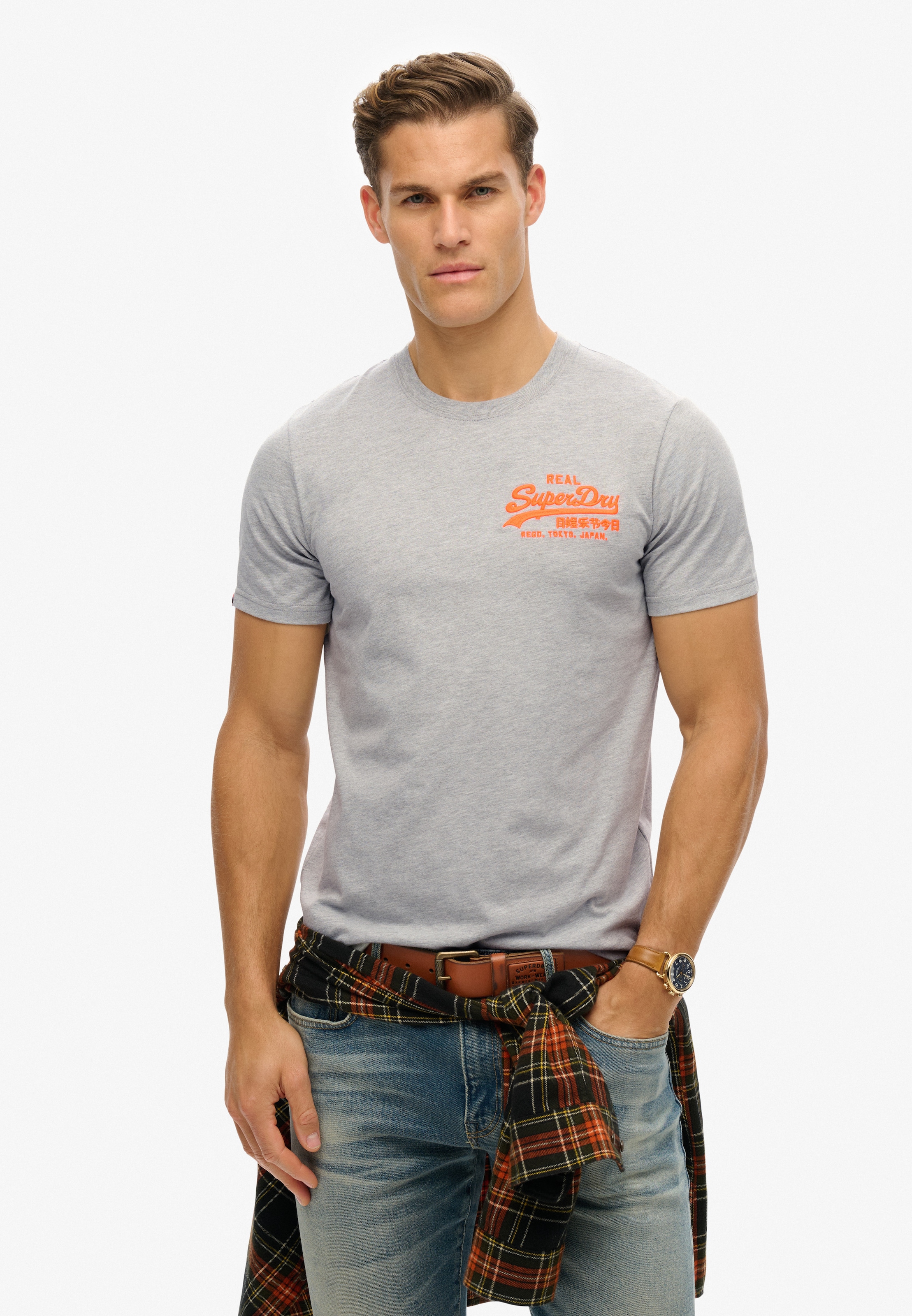 Superdry Rundhalsshirt "VL EMBROIDERED RELAXED TEE" günstig online kaufen