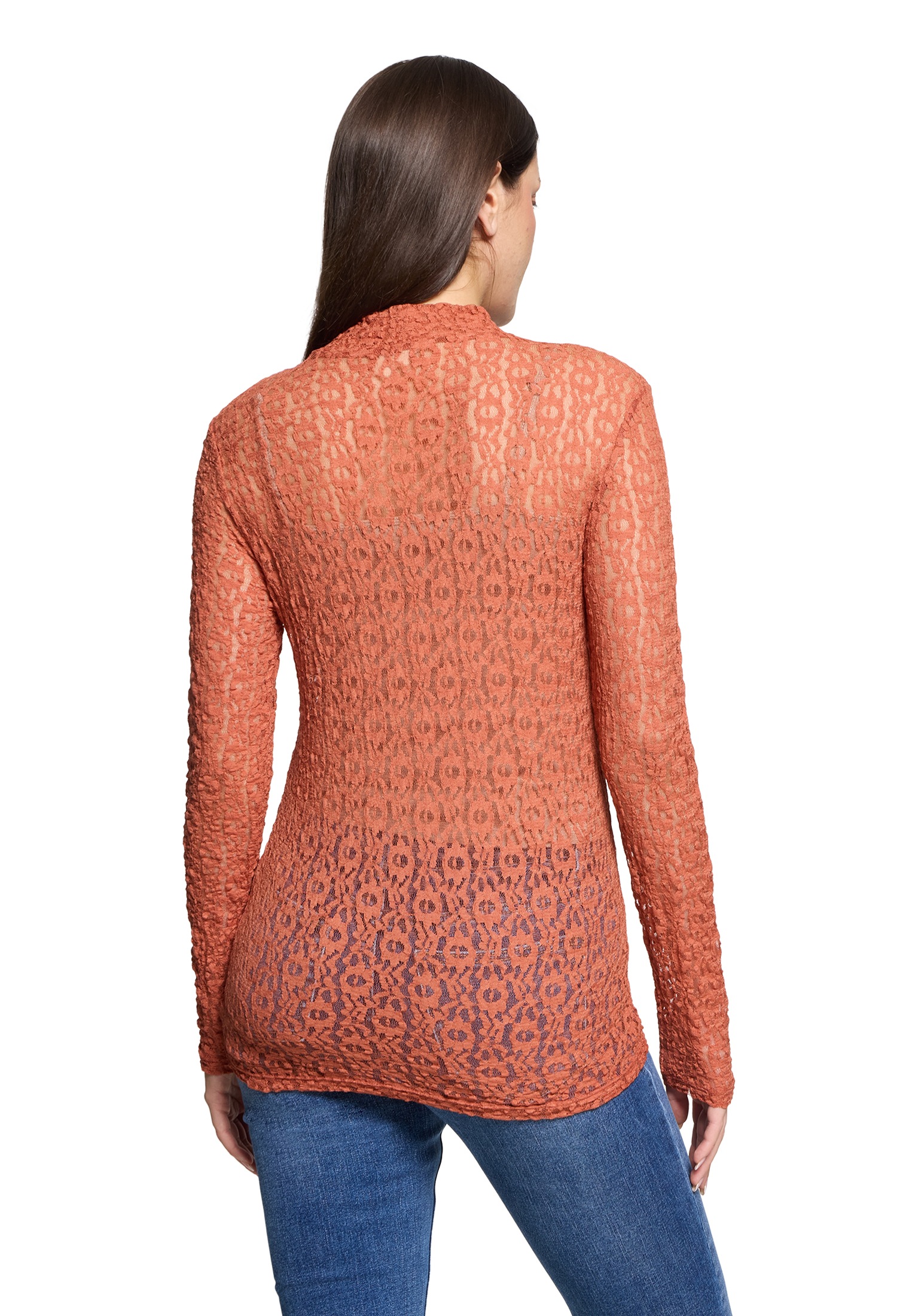 Cartoon Kurzarmshirt »Damen Langarm-Shirt mit Kragen« 1 Stk. tlg.