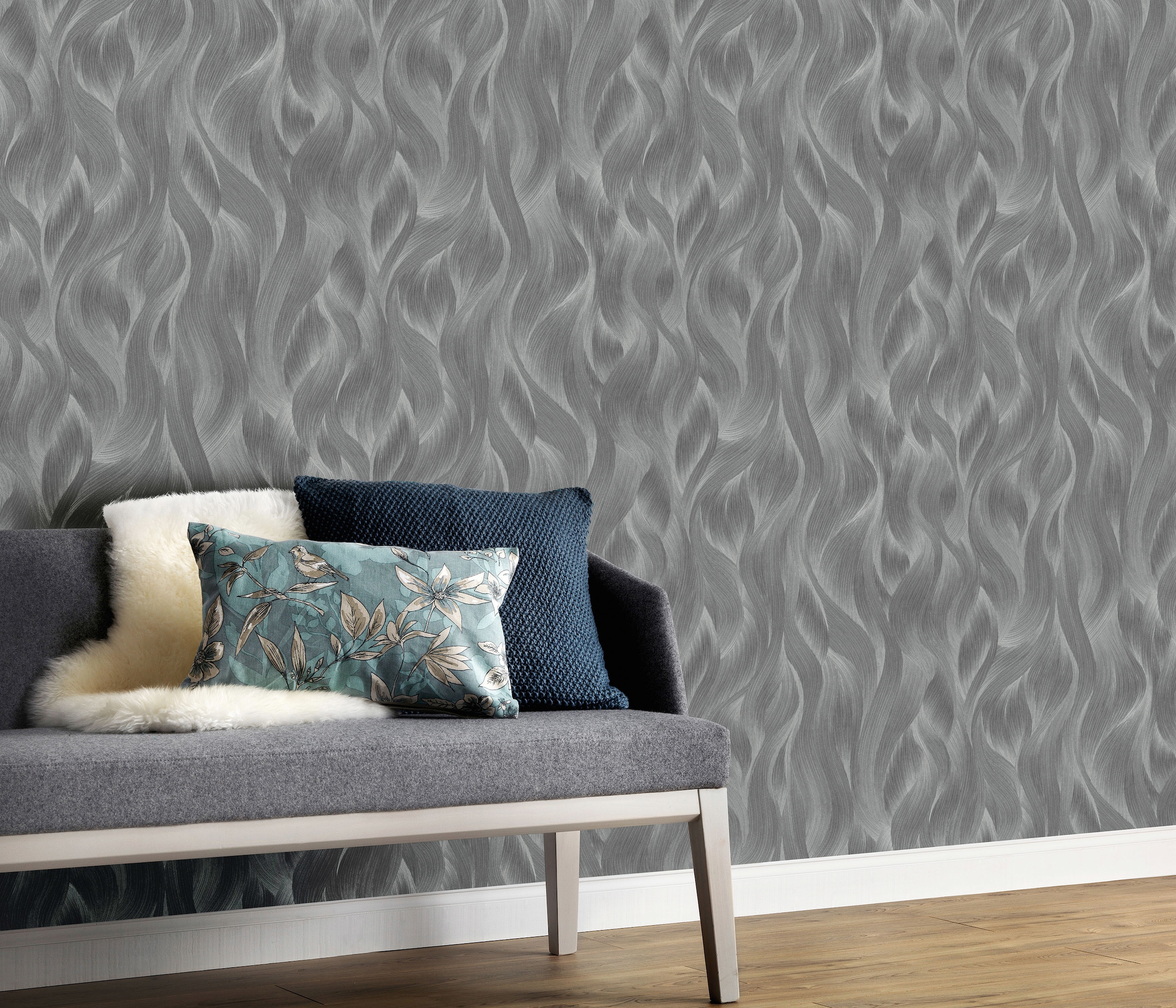 ELLE DECORATION Vliestapete »WAVES«, Wellen