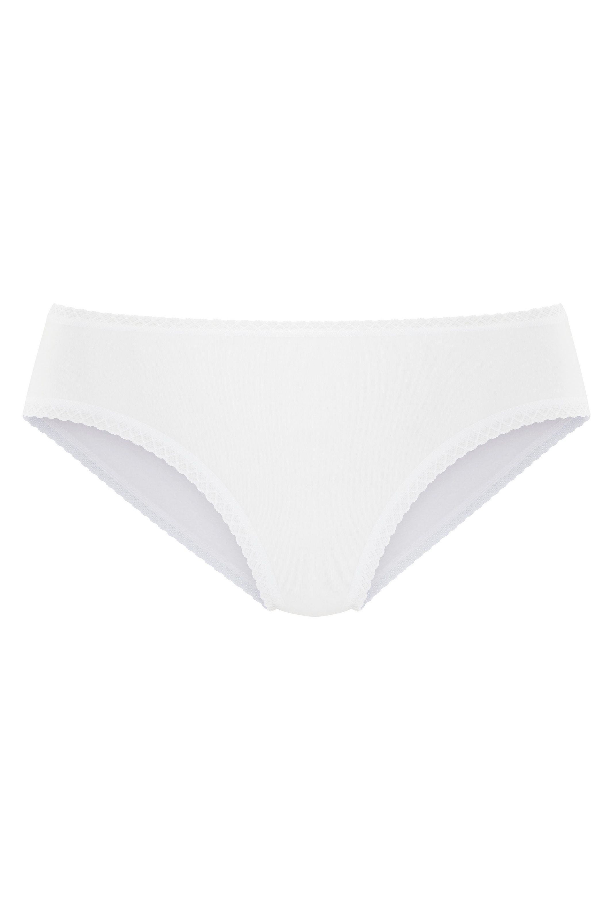 Vivance Jazz-Pants Slips, (7er-Pack), aus weicher Baumwollqualität mit feiner Spitzeneinfassung