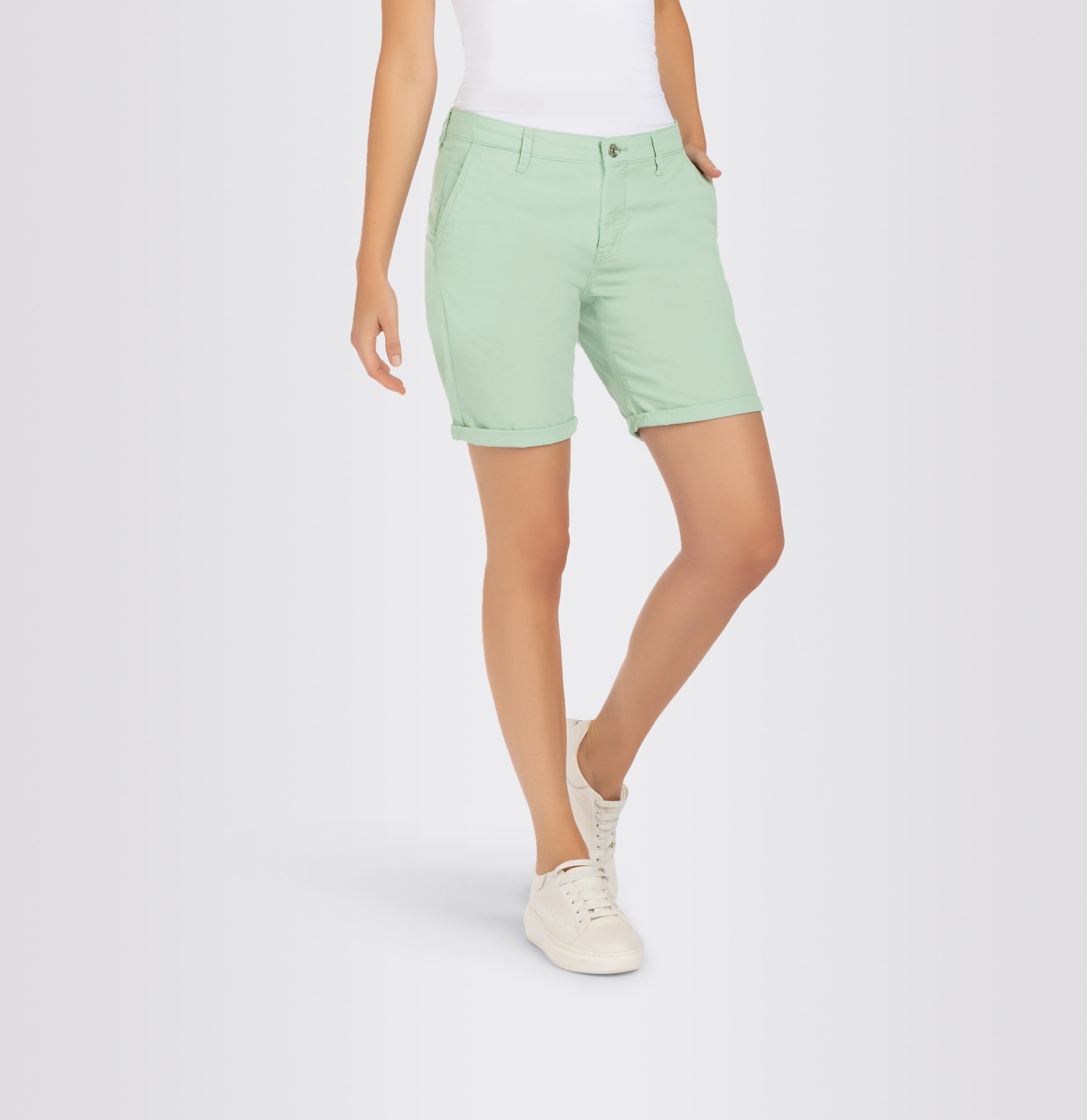 MAC Chinoshorts »Chino-Shorts«, Sommerhose Krempelbare Shorts