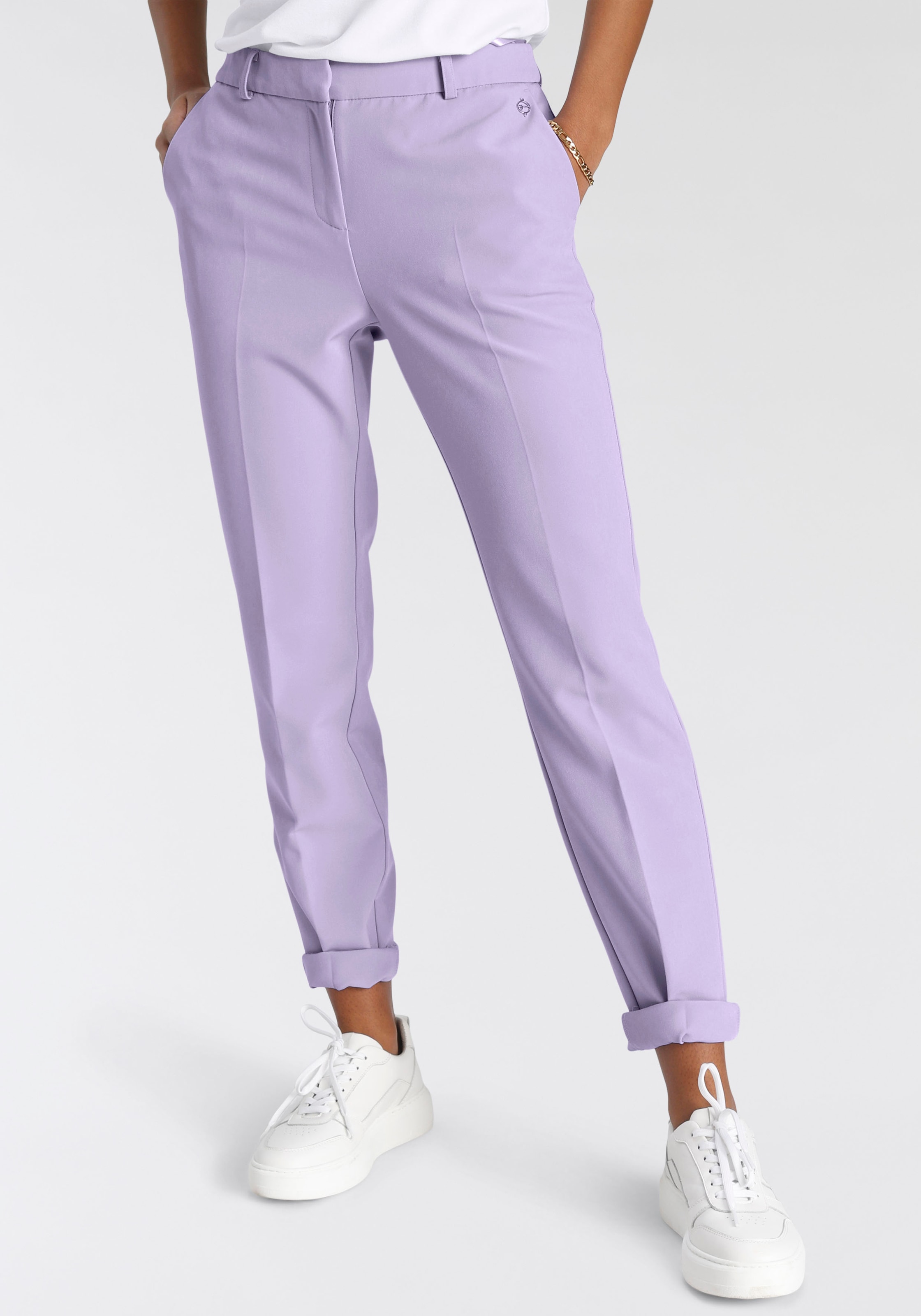 Tamaris Anzughose in Trendfarben - mit passendem Blazer günstig online kaufen