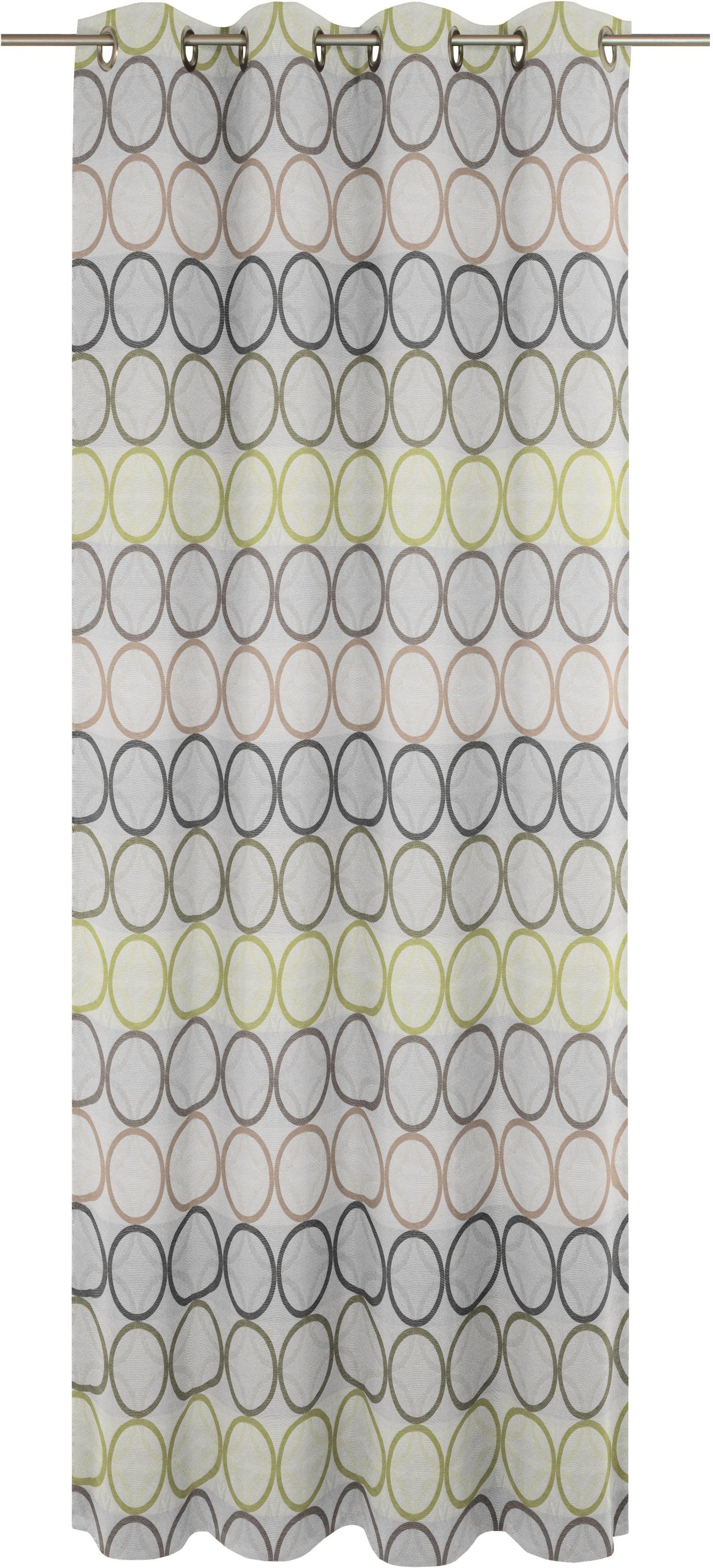 Wirth Vorhang "Zirbello" Ösen 1 Stk. tlg. günstig online kaufen
