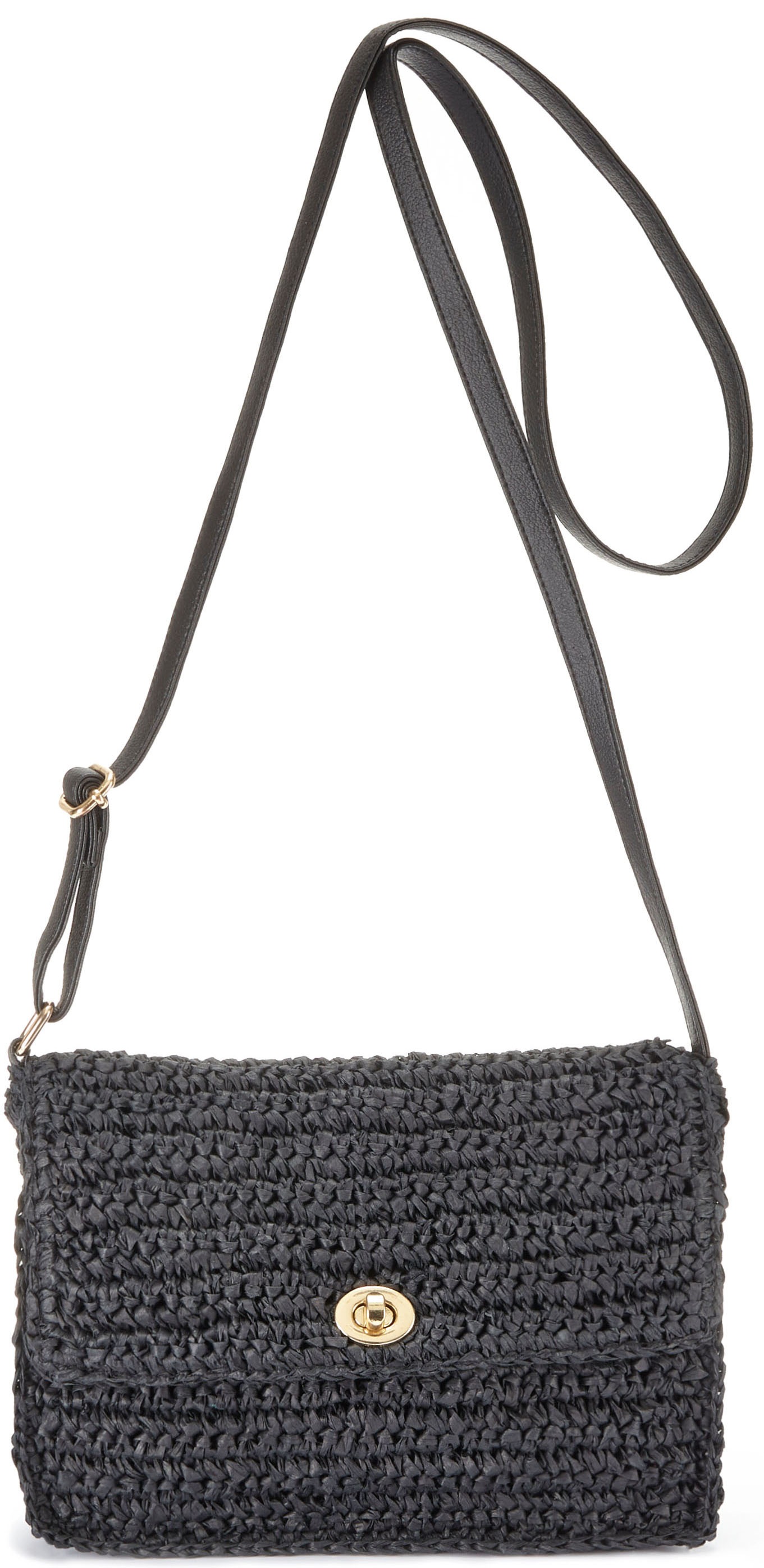 Thumbnail - Vivance Umhängetasche "Handtasche" Minibag, Henkeltasche, Bast-Optik, Sommertasche, Crossbody Bag