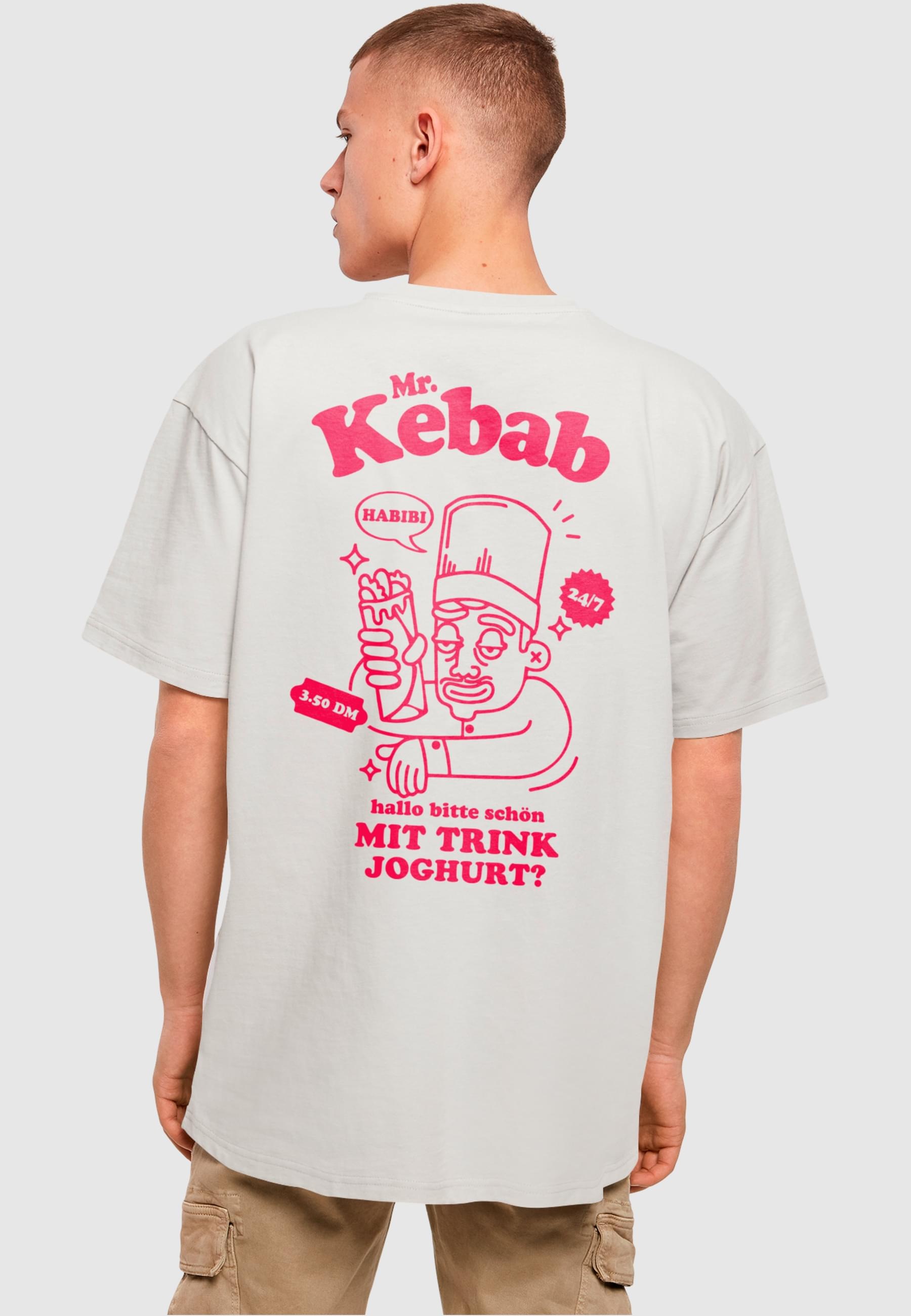 Merchcode T-Shirt »Merchcode Herren MRKEBAB Heavy Oversize Tee«, (1 tlg.)