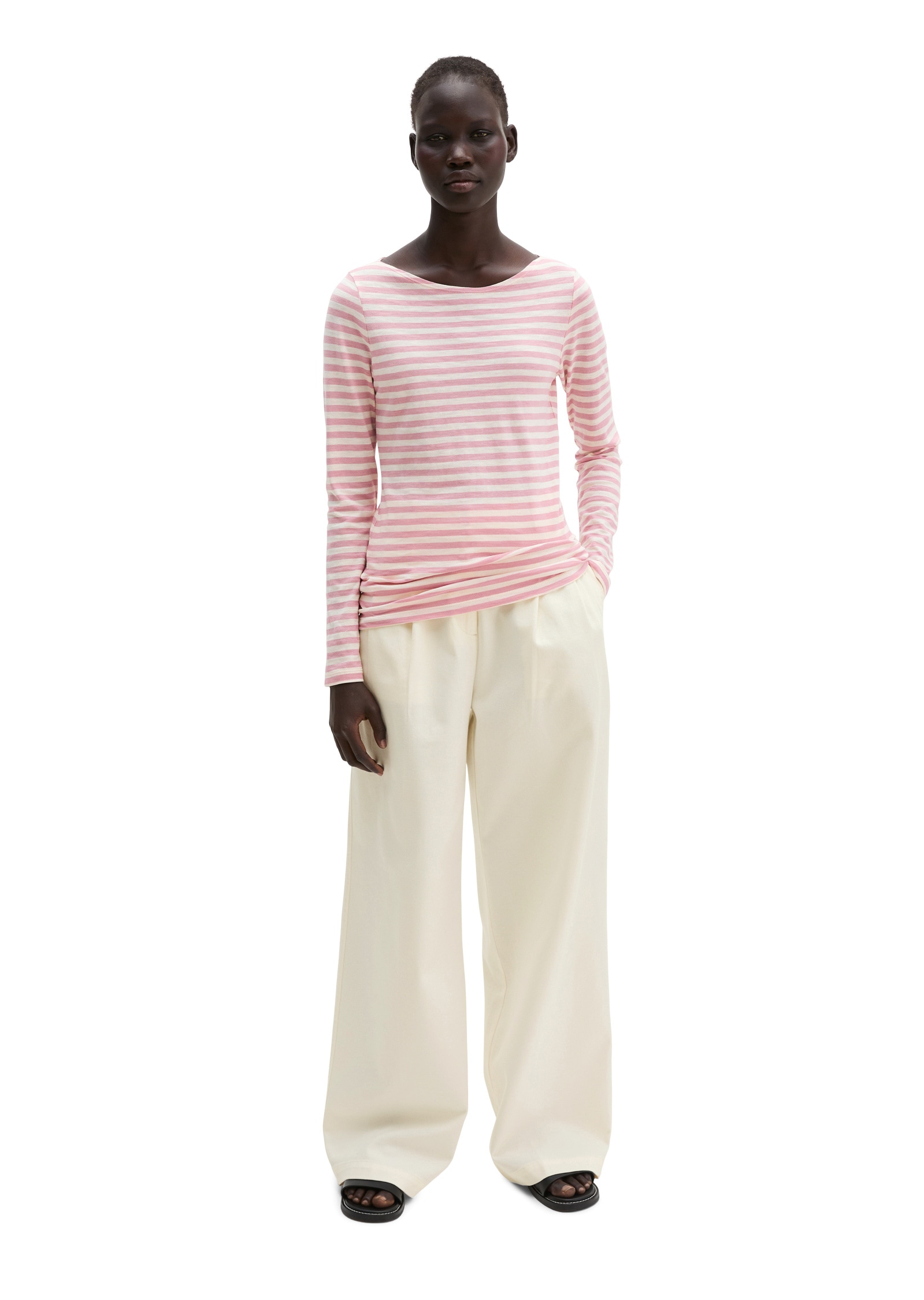 Marc O'Polo Langarmshirt »aus Organic-Cotton-Slub-Jersey«