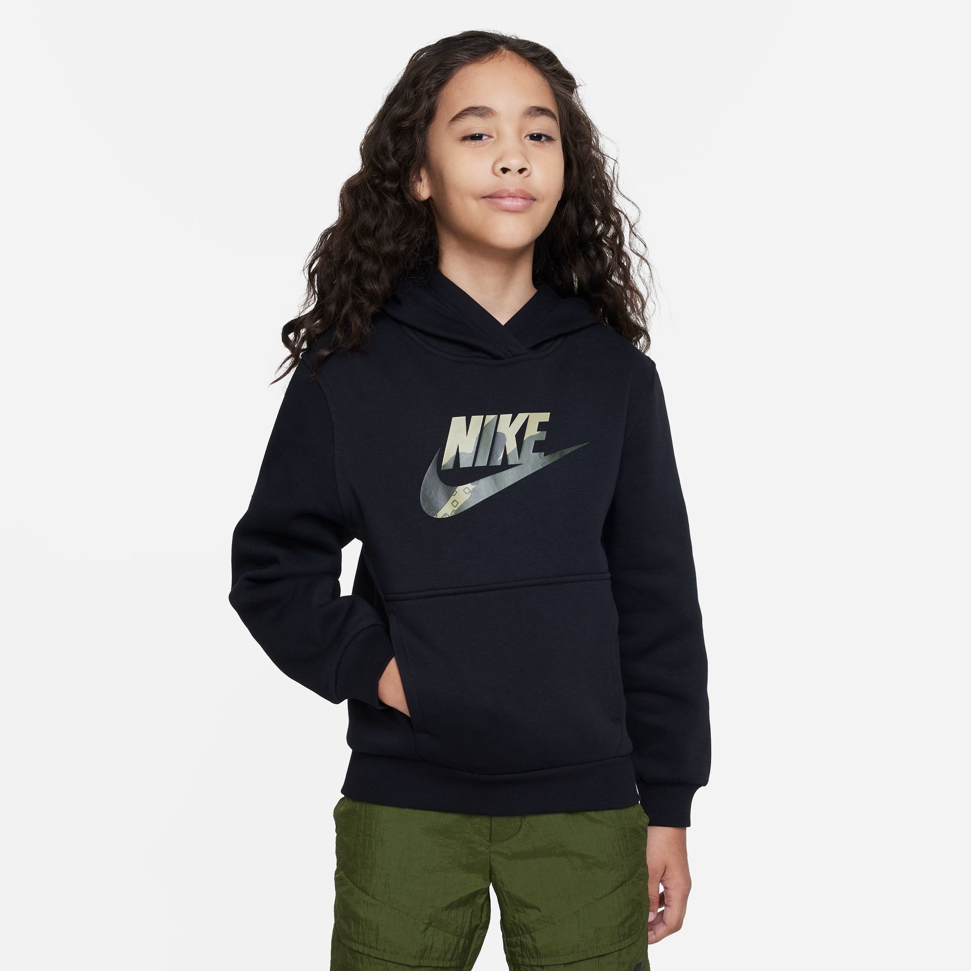 Nike Sportswear Kapuzensweatshirt CLUB FLEECE BIG KIDS GRAPHIC HOODIE online bestellen BAUR