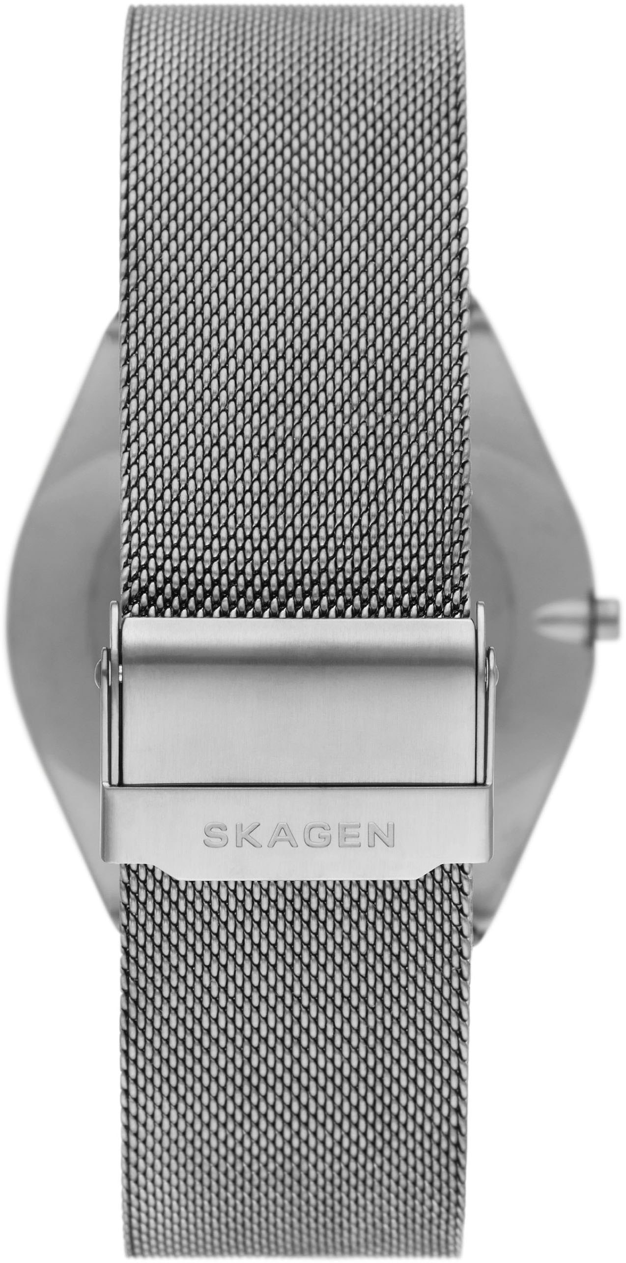 Skagen Quarzuhr »GRENEN ULTRA SLIM, SKW6829«, Armbanduhr, Herrenuhr, analog, Edelstahlarmband