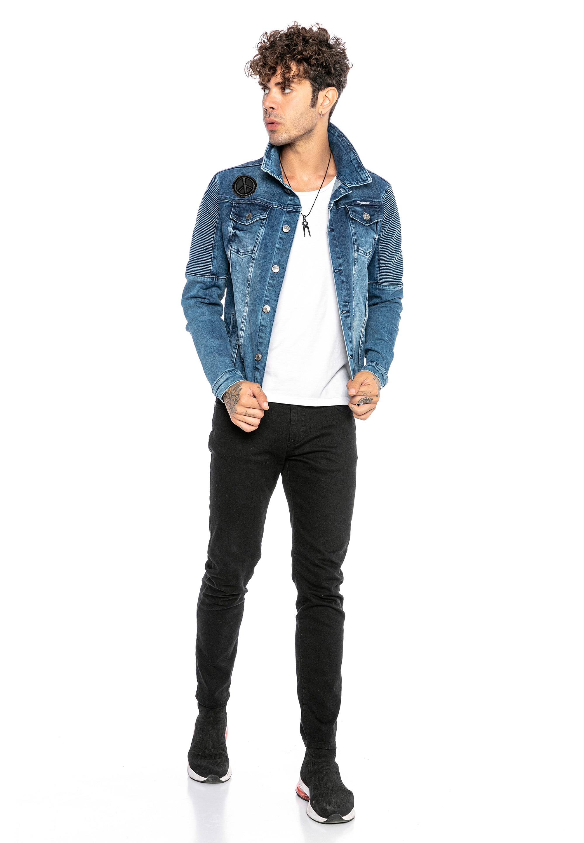 RedBridge Jeansjacke »Moreno Valley«, in coolem Design