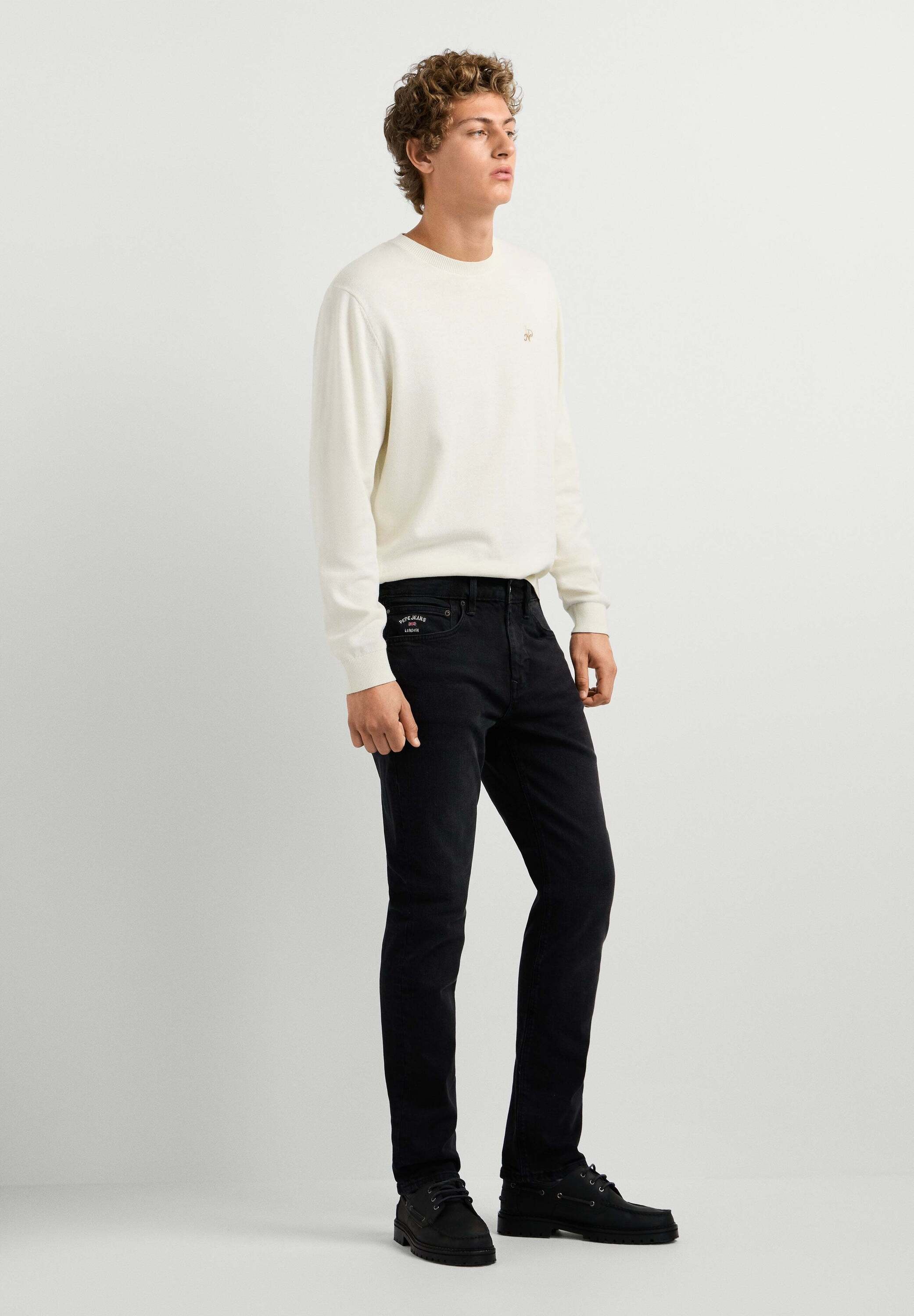 Pepe Jeans Slim-fit-Jeans »slim fit jeans SLIM JEANS HATCH FS WASHED BLK«