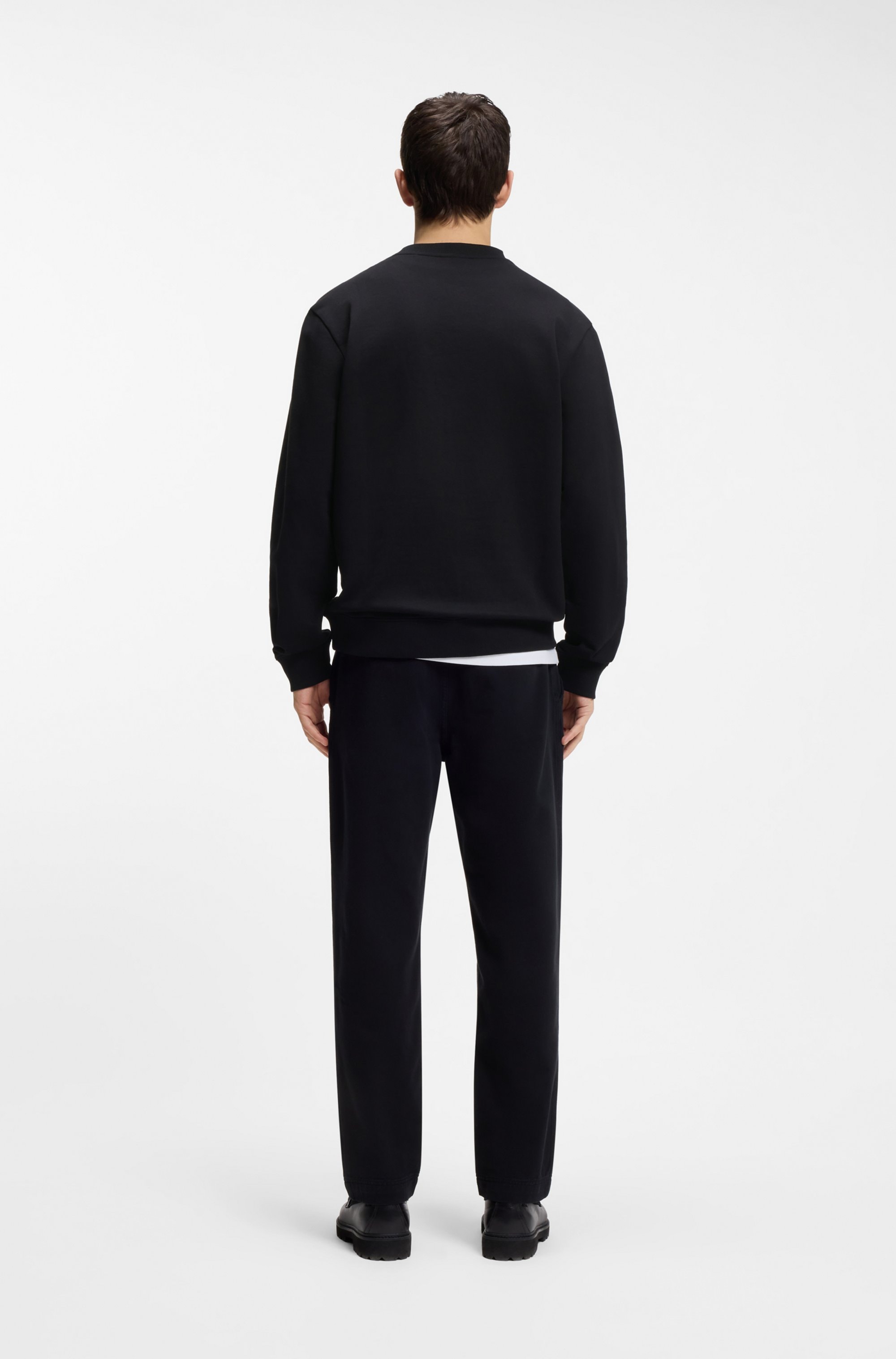 HUGO Sweatshirt »Duragol«, Rundhalsausschnitt, Regular Fit, großer Logo-Druck
