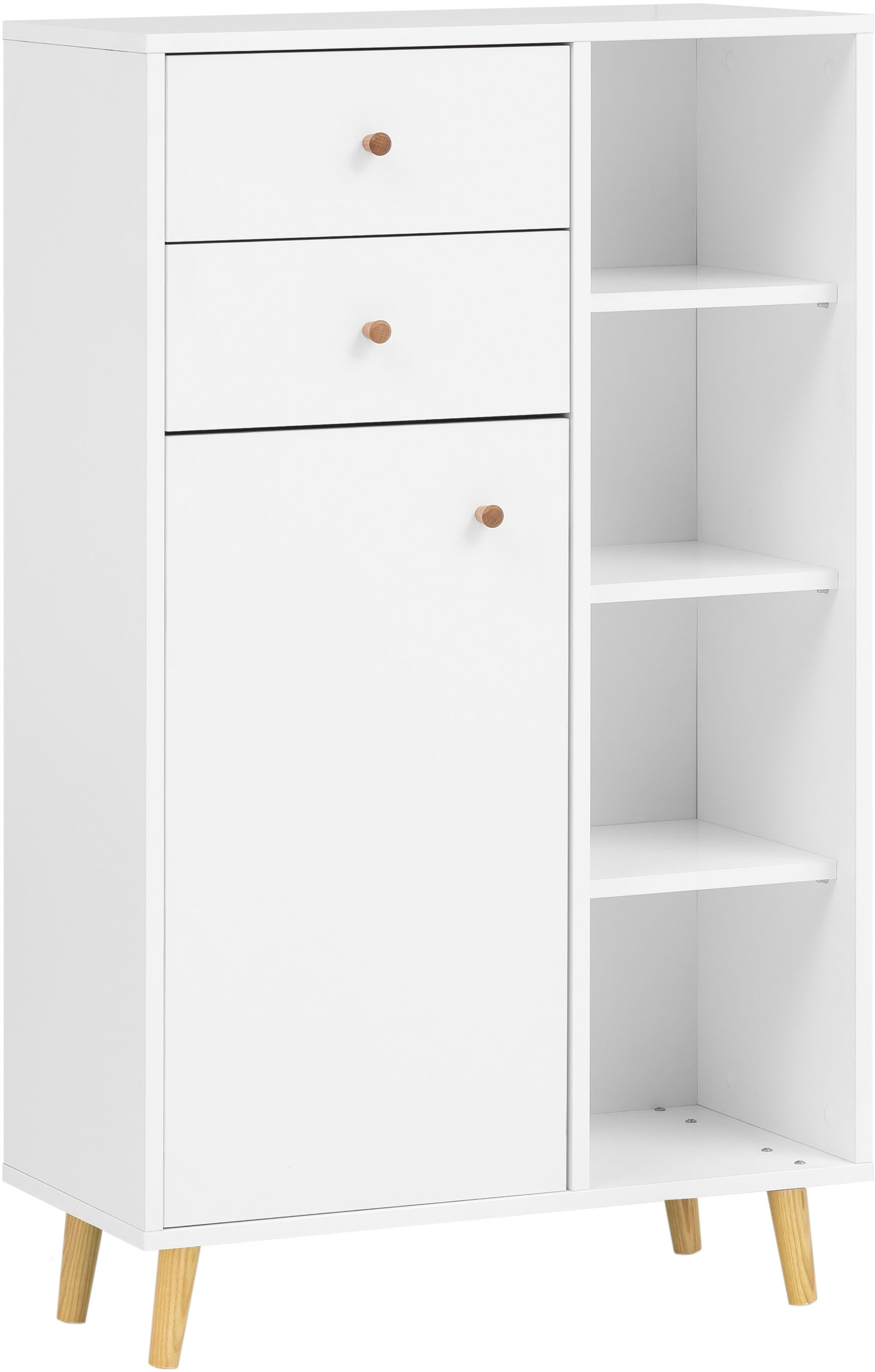 Schildmeyer Midischrank "Bjarne, Midischrank, Made in Germany, B: 60,2 cm" Solide Verarbeitung - Dieses Produkt ist in Deutschland gefertigt