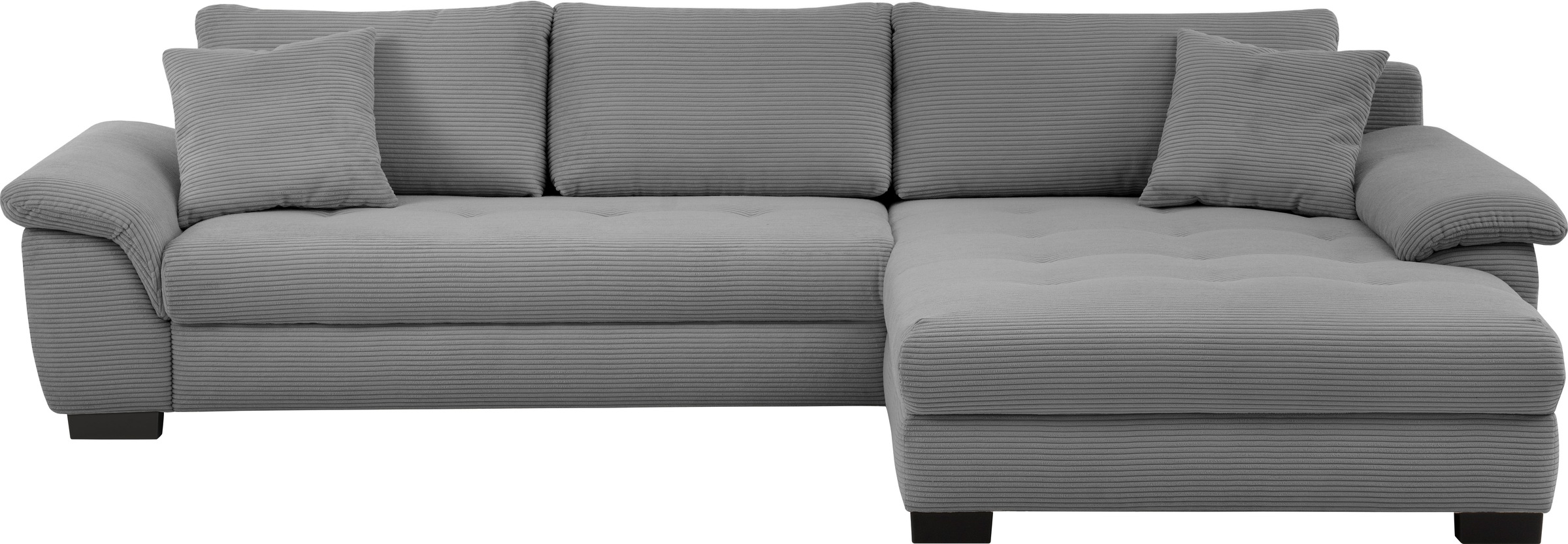Mr. Couch Ecksofa »Dario, L-Form, mit Bett und Bettkasten«, wahlweise mit Kaltschaum