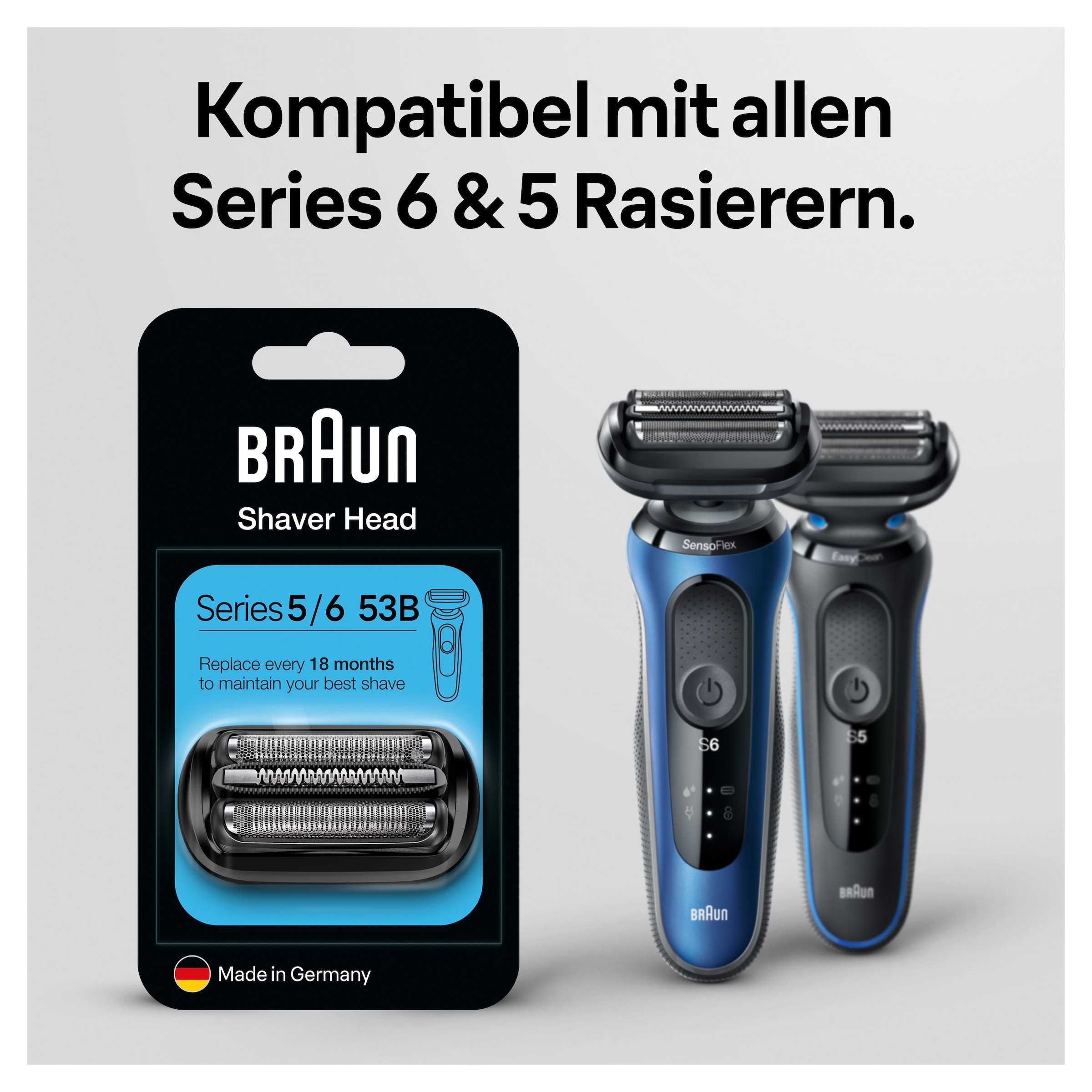 Braun Ersatzscherkopf »Series 5 53B«