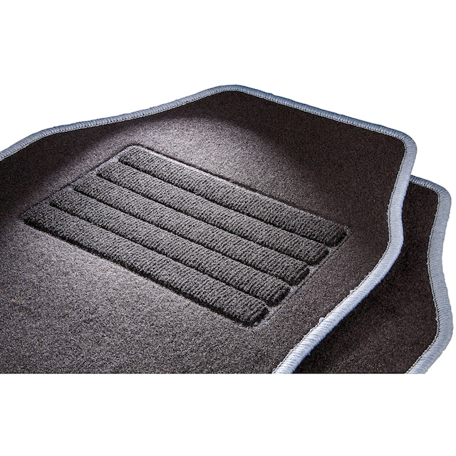CarFashion Universal-Fußmatten »Misano«, Kombi/PKW, mit | günstig 4 BAUR (Set, St.), Glanzgarn