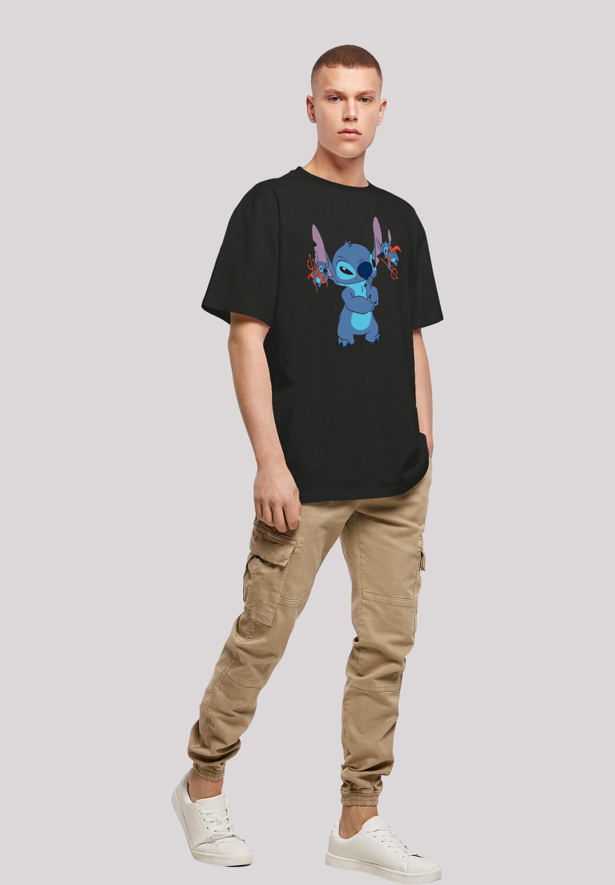 F4NT4STIC T-Shirt »Disney Lilo And Stitch Little Devils«, Print