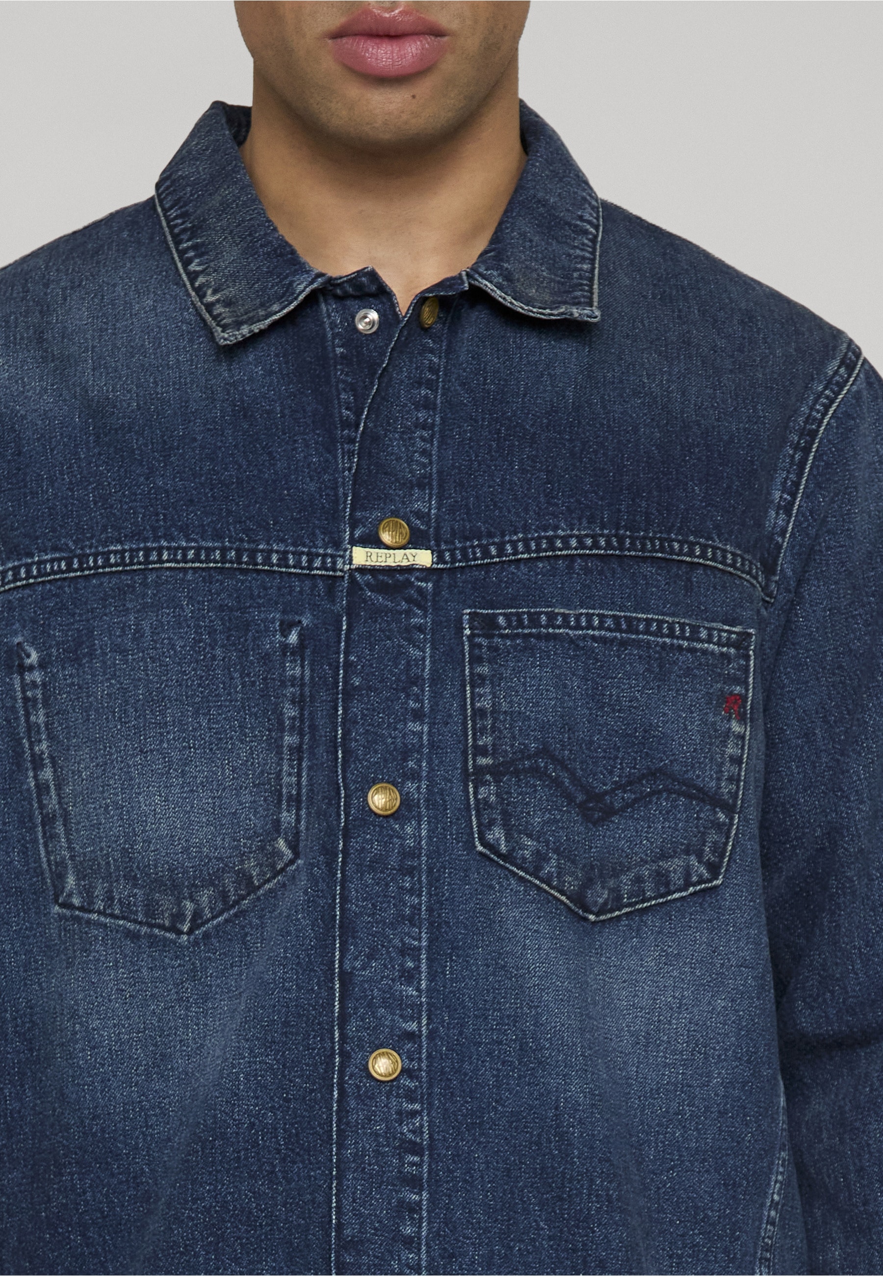Replay Jeansjacke »Replay Jäckchen« 1 Stk. tlg. ohne Kapuze