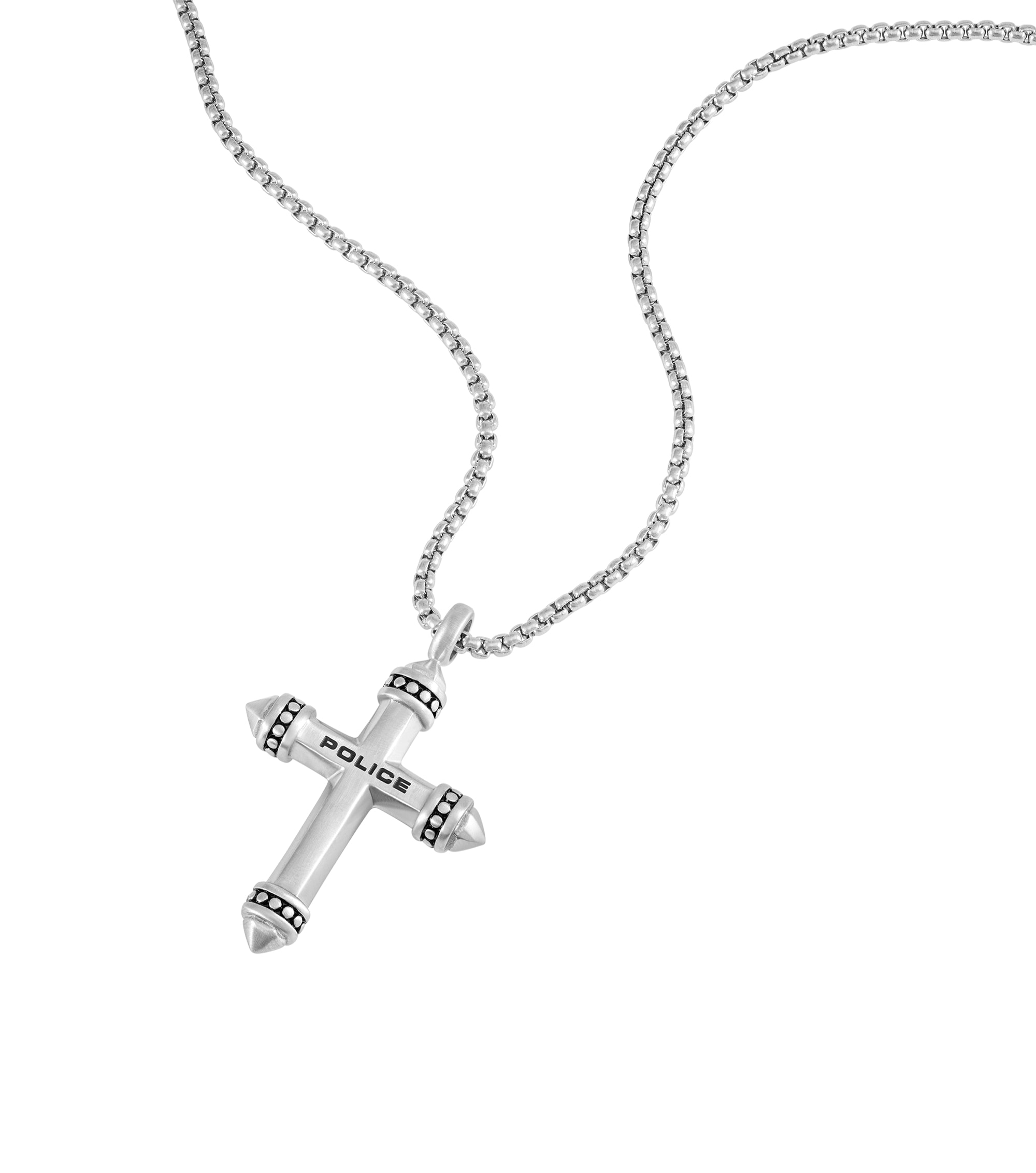 Police Kette mit Anhänger »Crossrange Kreuz«