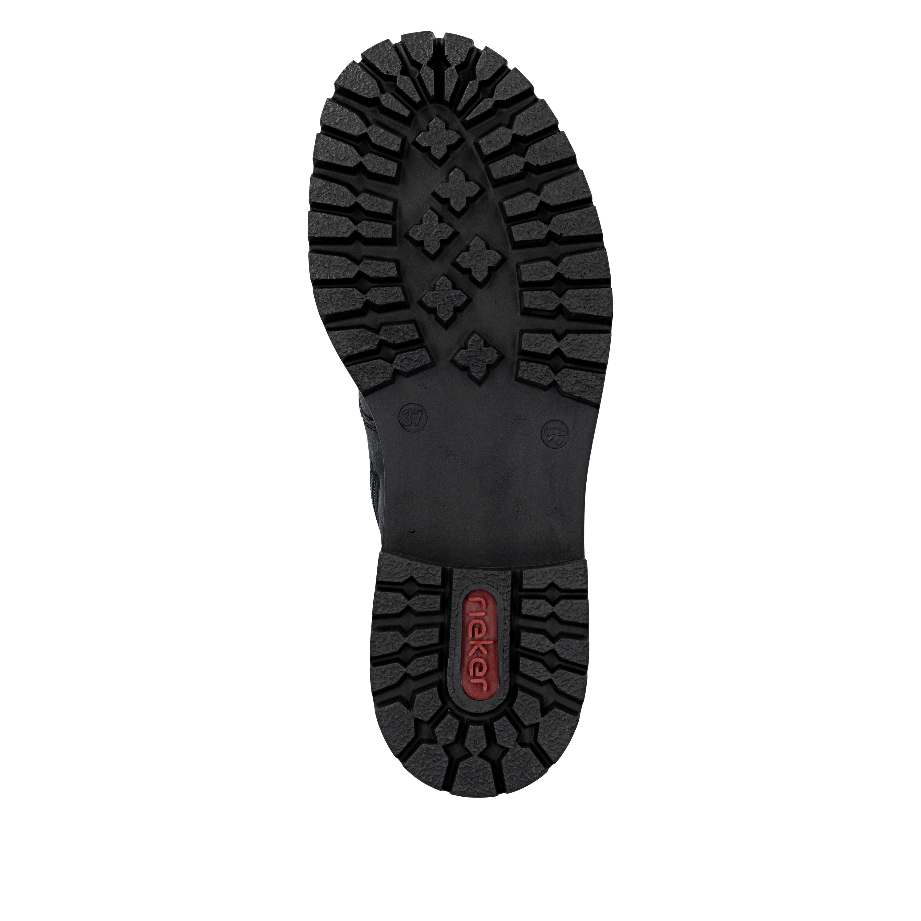 Thumbnail - Rieker Schnürboots Schnürstiefelette, Profilsohle, mit praktischem Innenreißverschluss