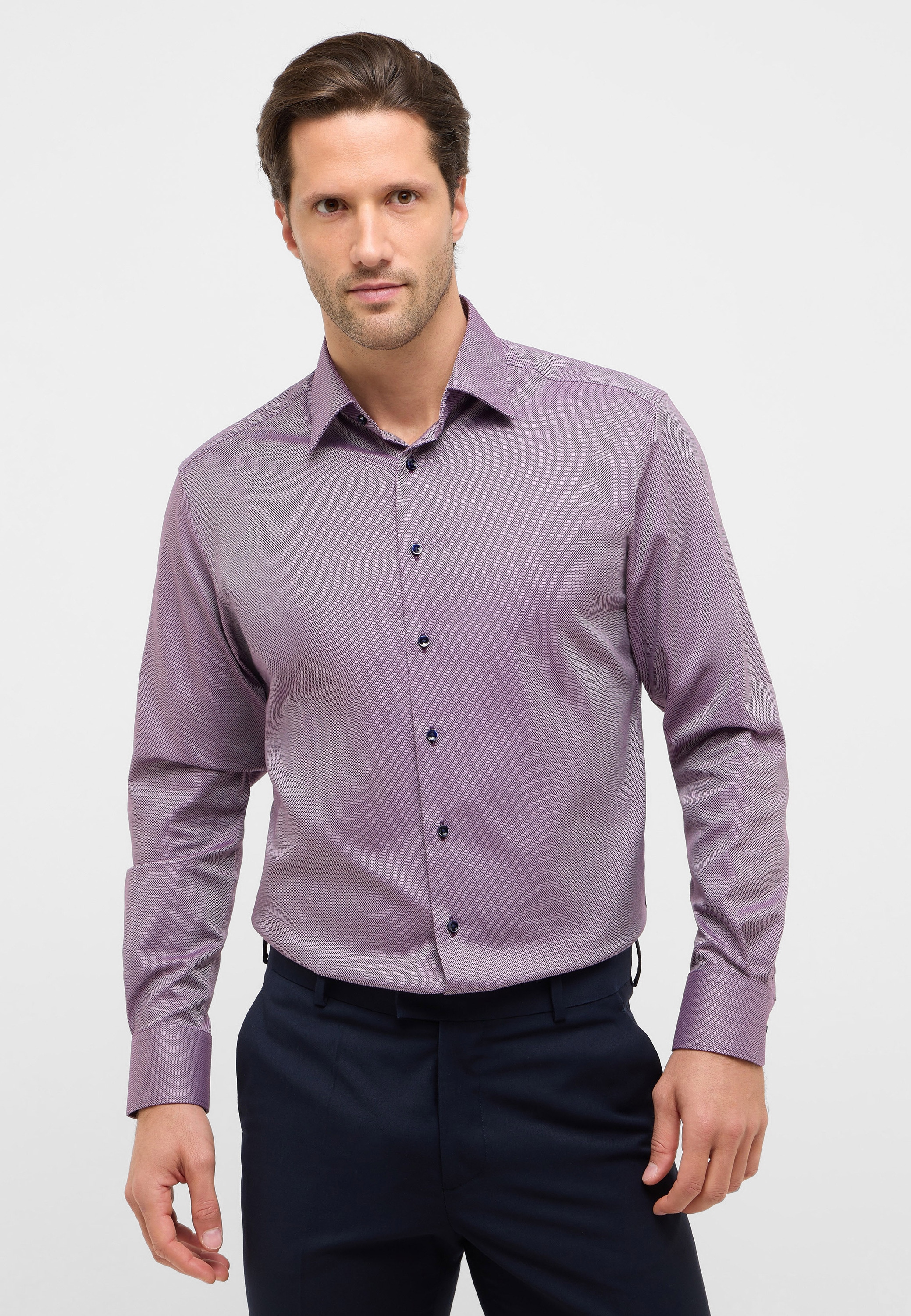 Eterna Langarmhemd "MODERN FIT" NON IRON (bügelfrei) günstig online kaufen