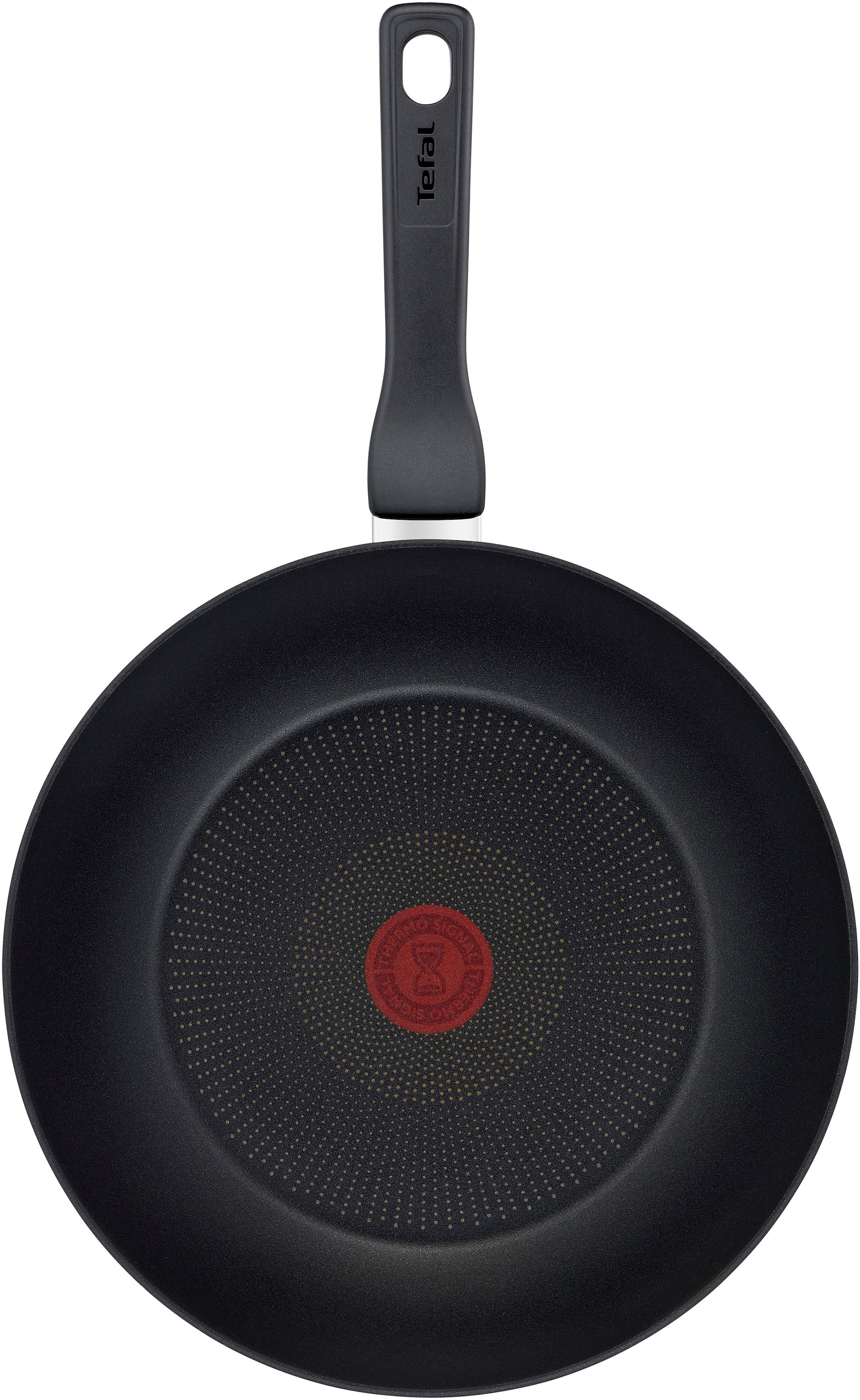 Tefal Wok »Hard Titanium Pro«, Aluminium, Antihaftversiegelung, Induktion, Temperaturanzeiger, Ø 28 cm