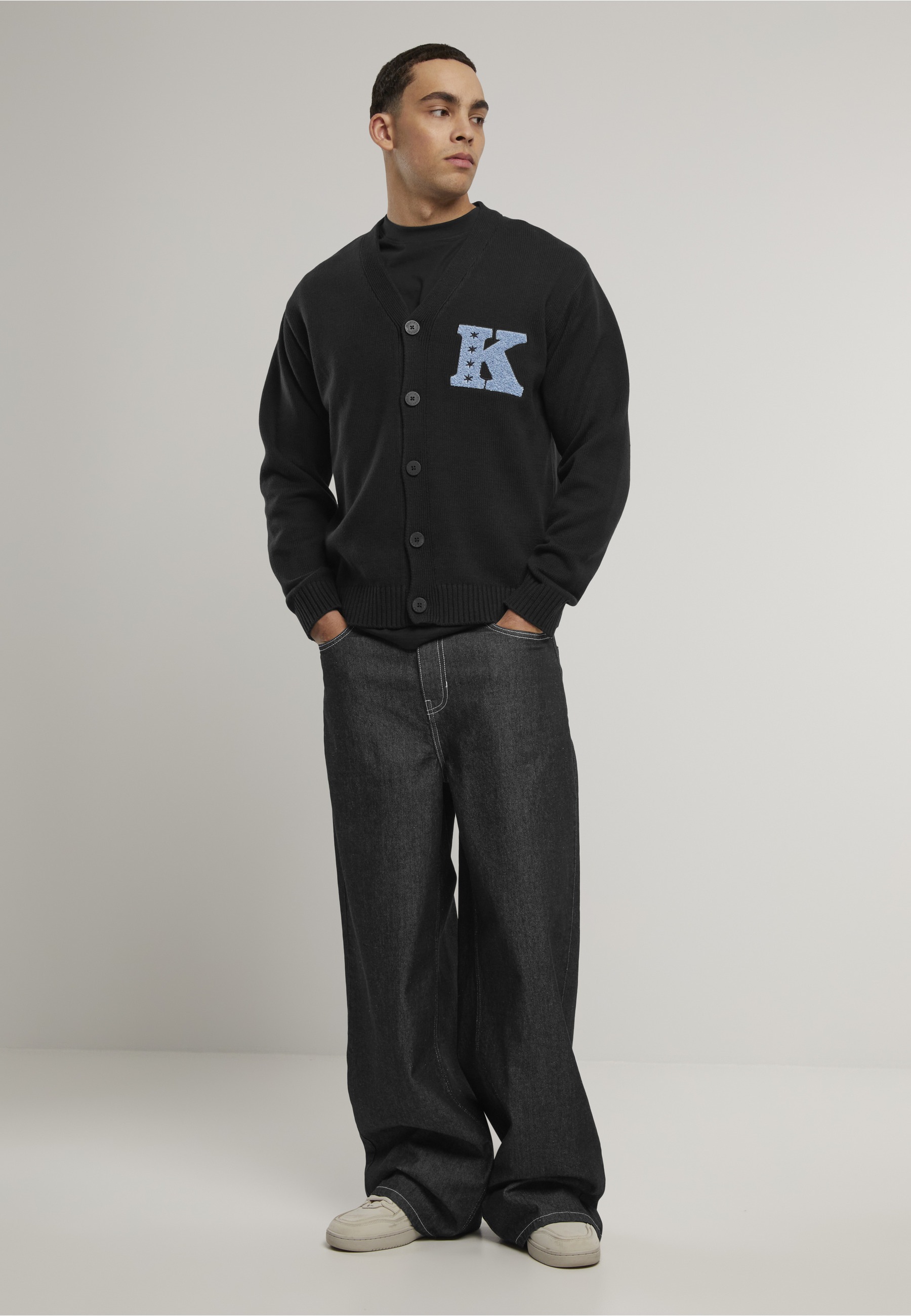 Karl Kani Strickjacke »Karl Kani Star K Knit Cardigan« 1