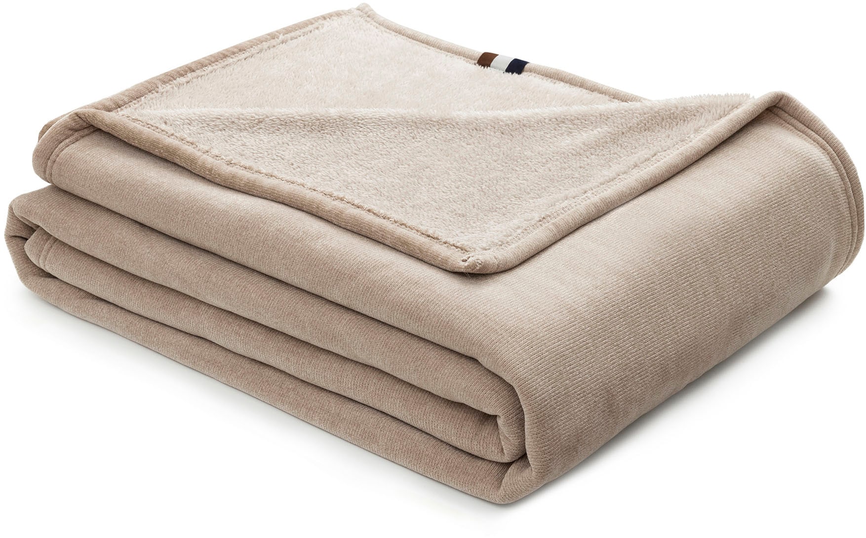 bugatti Wohndecke "bugatti Wohndecke Doppio Soft" mit hochwertiger Haptik