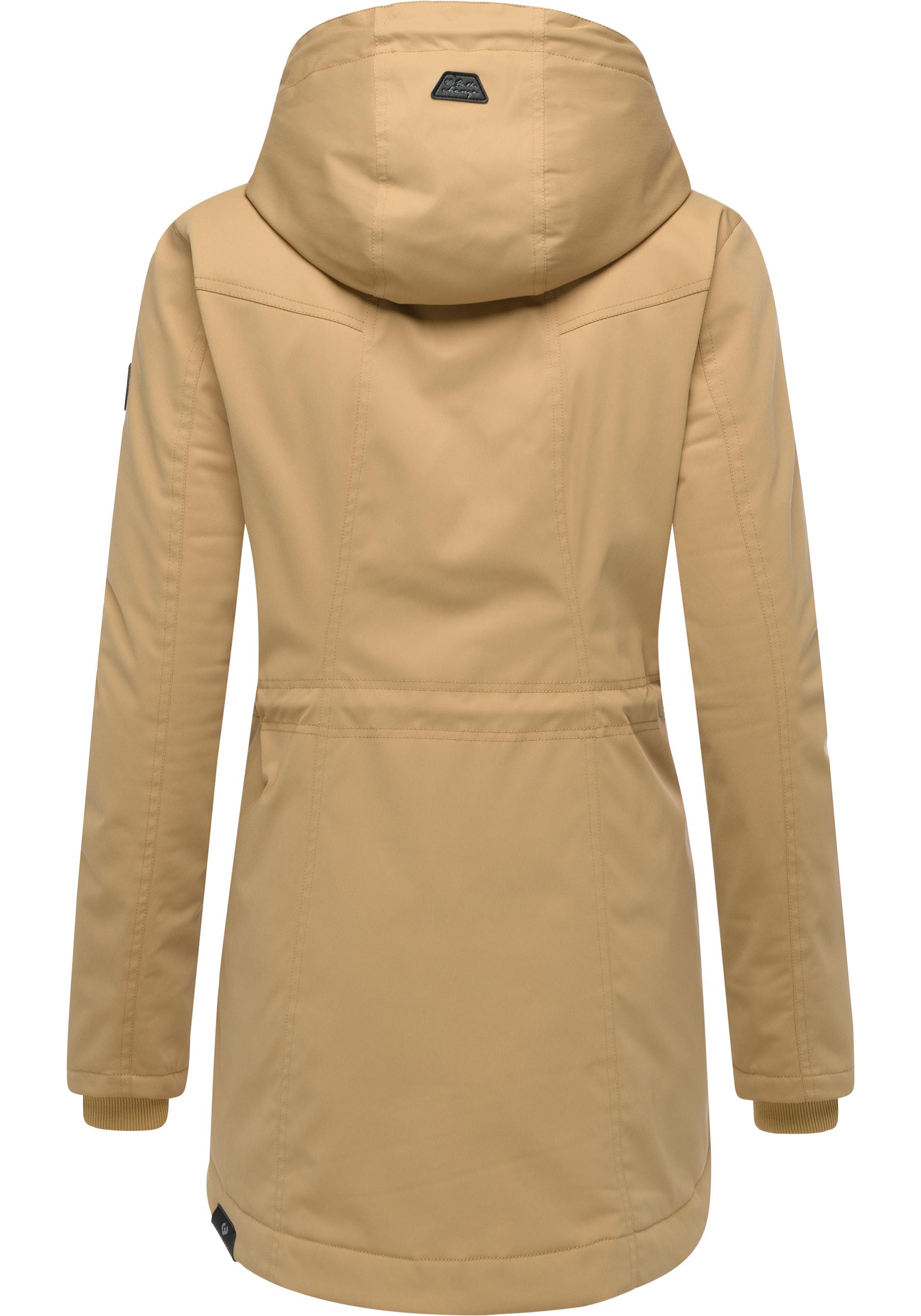 Thumbnail - Ragwear Kurzmantel "Ellsa YOUMODO" Winterparka mit auffälligen Taillenzugkordeln und Kapuze